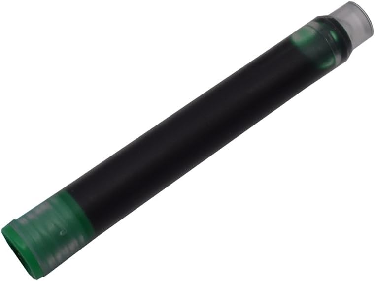 Jinhao Fountain Pen Green Ink Cartridge International Standard 2.6mm Bore Diameter Ink Refill Set of 30 PCS