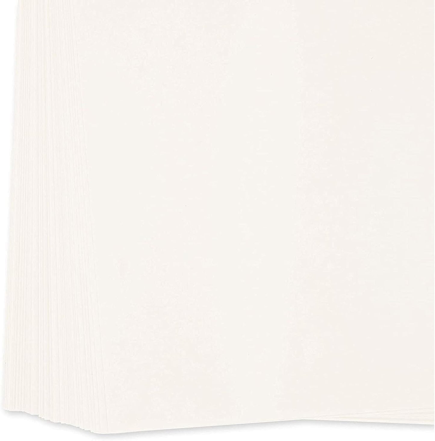 100-Pack Cold Press Bamboo Mixed Media Paper Sheets - 8.5 x 11 in Drawing Paper for Painting, Sketchbooks, Acrylic & Marker Art Supplies