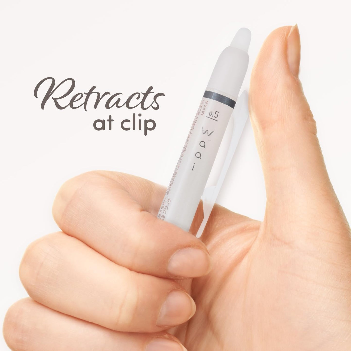 PILOT, FriXion Waai Erasable Gel Pens, 8 Pack Pouch, Extra Fine Point 0.5 mm, Assorted Colors