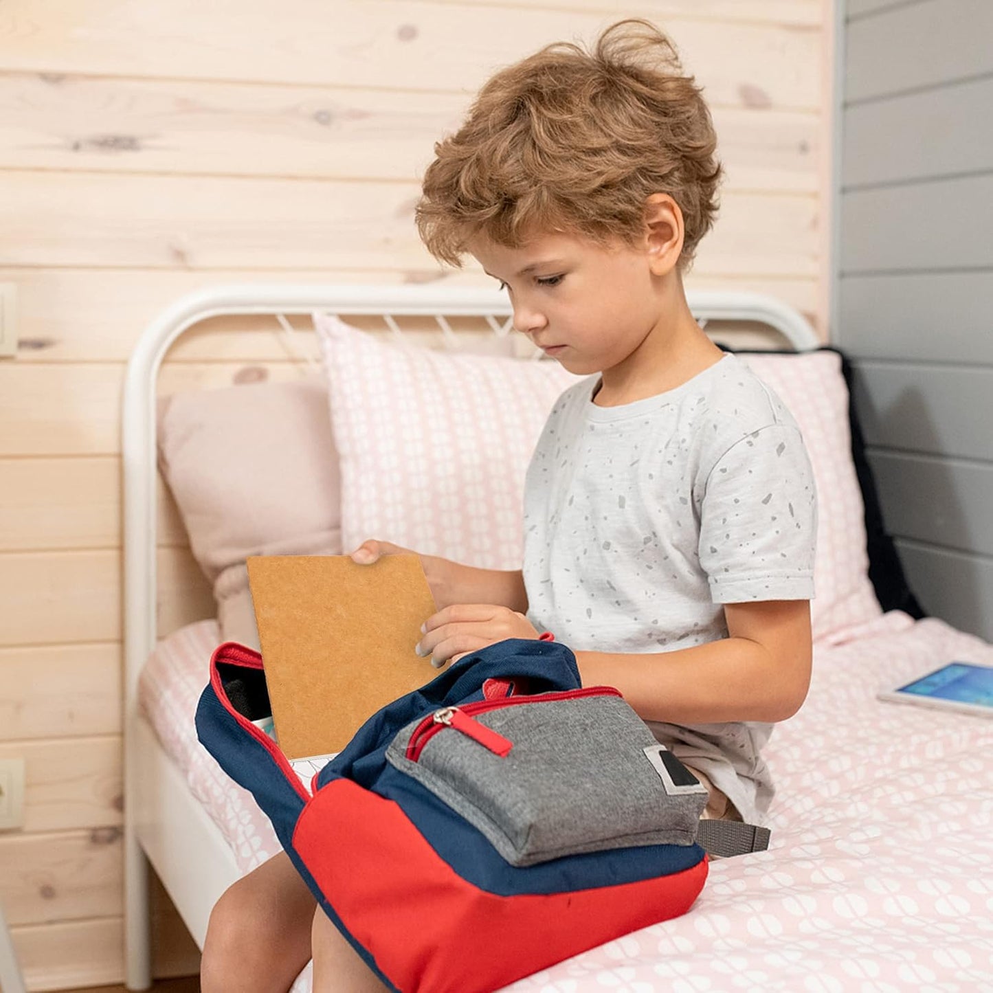 feela 8 Pack A5 Kraft Notebooks, 60 Lined Blank Pages Travel Journal Bulk, Soft Cover Notebooks for Women Girls Students, Making Plans Writing Memos Office School Supplies, 8.3 X 5.5 in