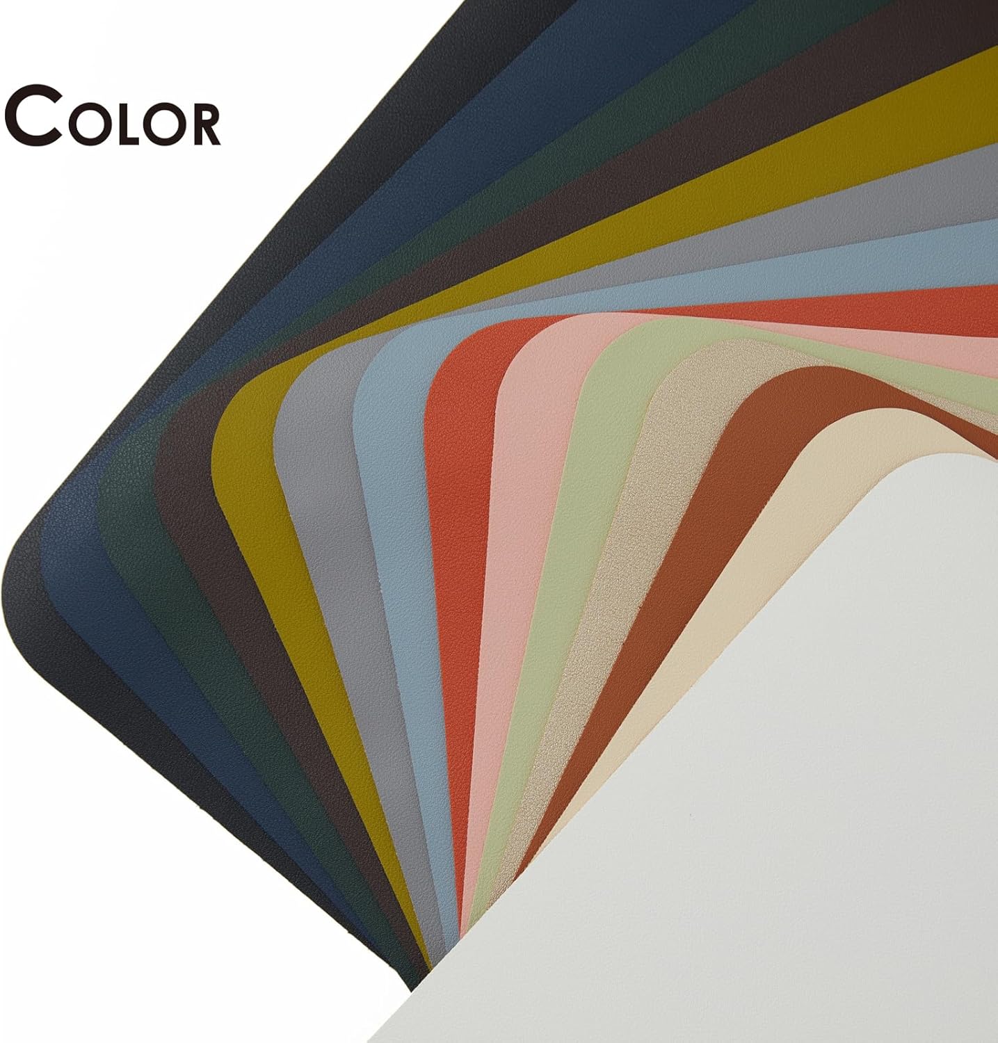 Leather Desk Mat - Non-Slip PU Desk Pad for Office and Home - Desk Organization and Accessories - Ideal for Large Mouse Pad and Desk Mats on Top of Desks (Apricot,31.5"x 15.7")