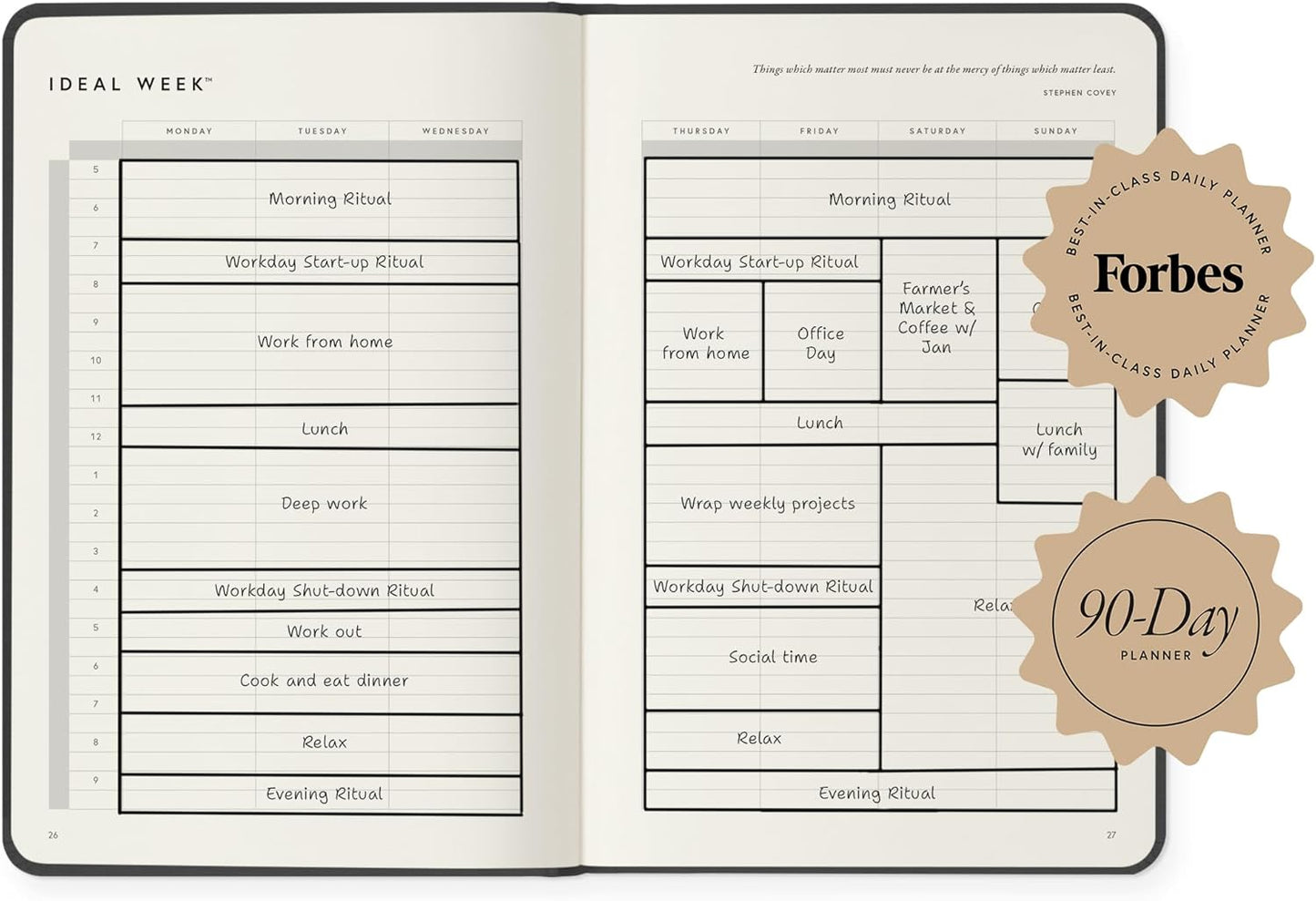 Full Focus Evergreen Linen Planner by Michael Hyatt - The #1 Daily Planner to Set Annual Goals, Increase Focus, Eliminate Overwhelm, and Achieve Your Biggest Goals - Hardcover
