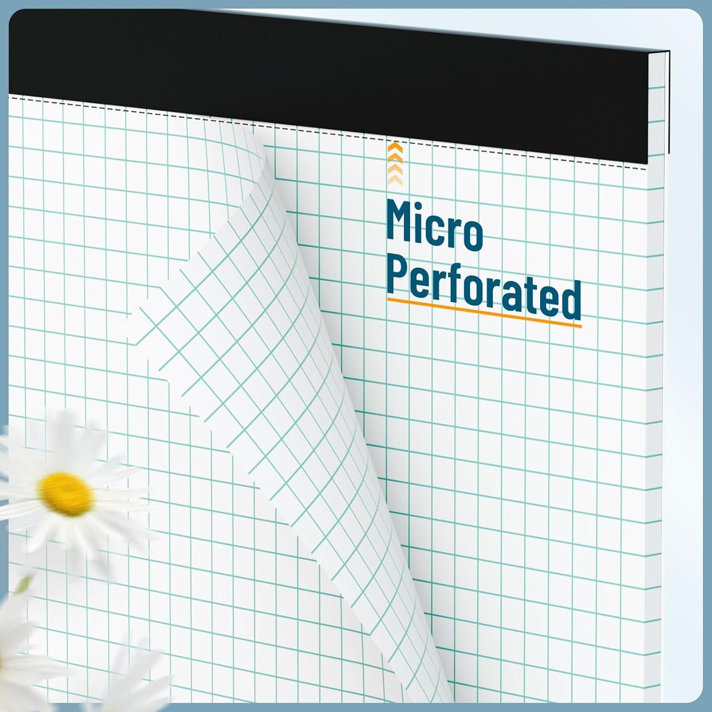 Graph Paper 8.5 x 11 Grid Paper Pad Quad Ruled, 12 Pack, 30 Sheets per Pad, White, 4x4 (4 Squares per inch), Easy-Tear Perforations, 8.5"x11" Quad Ruled Grid Paper Pad