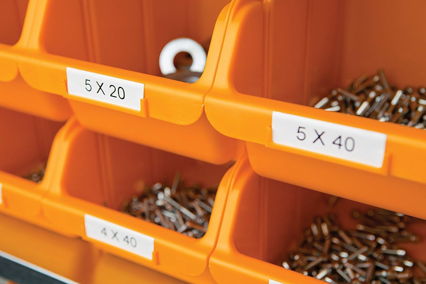 DYMO Rhino 4200 Industrial Label Maker Carry Case Kit with 1 Roll of 1/2" All-Purpose Vinyl Labels, Black on White