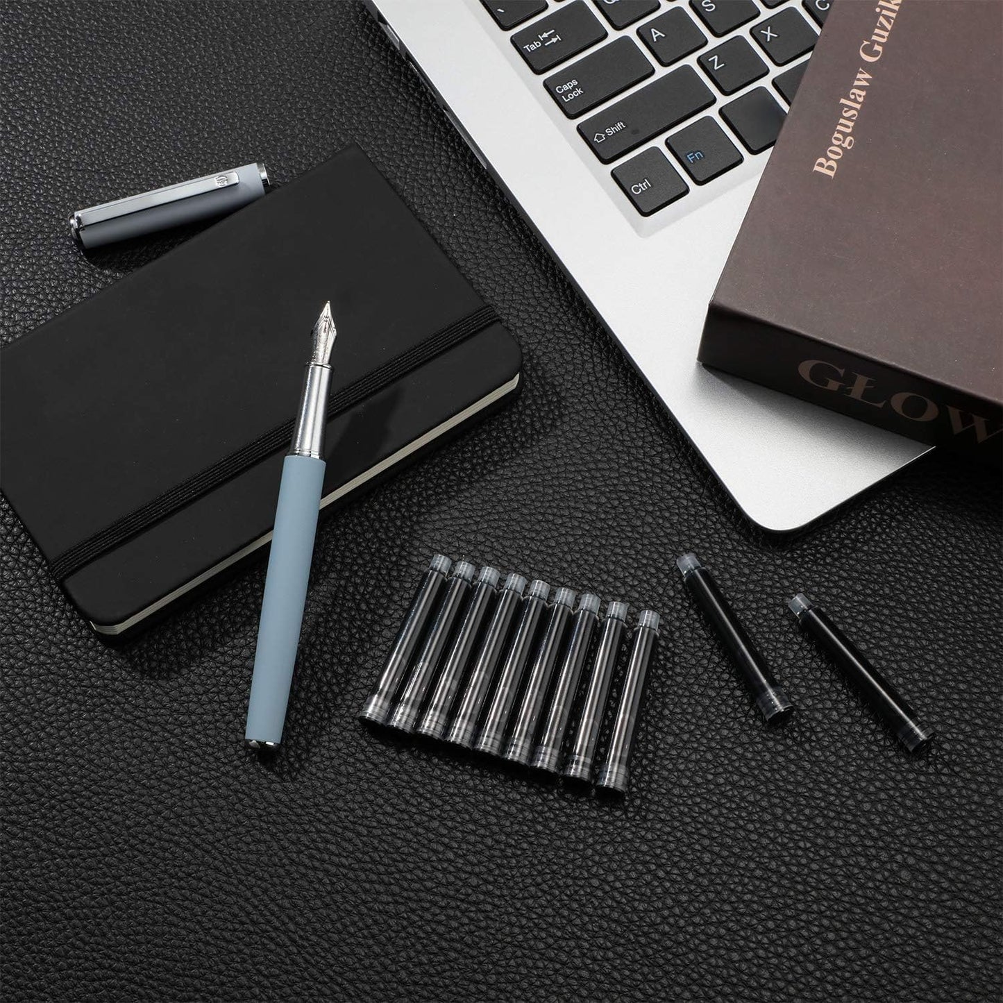 Outus 120 Pcs 3.4 mm Fountain Pen Ink Cartridges Fountain Pen Refills