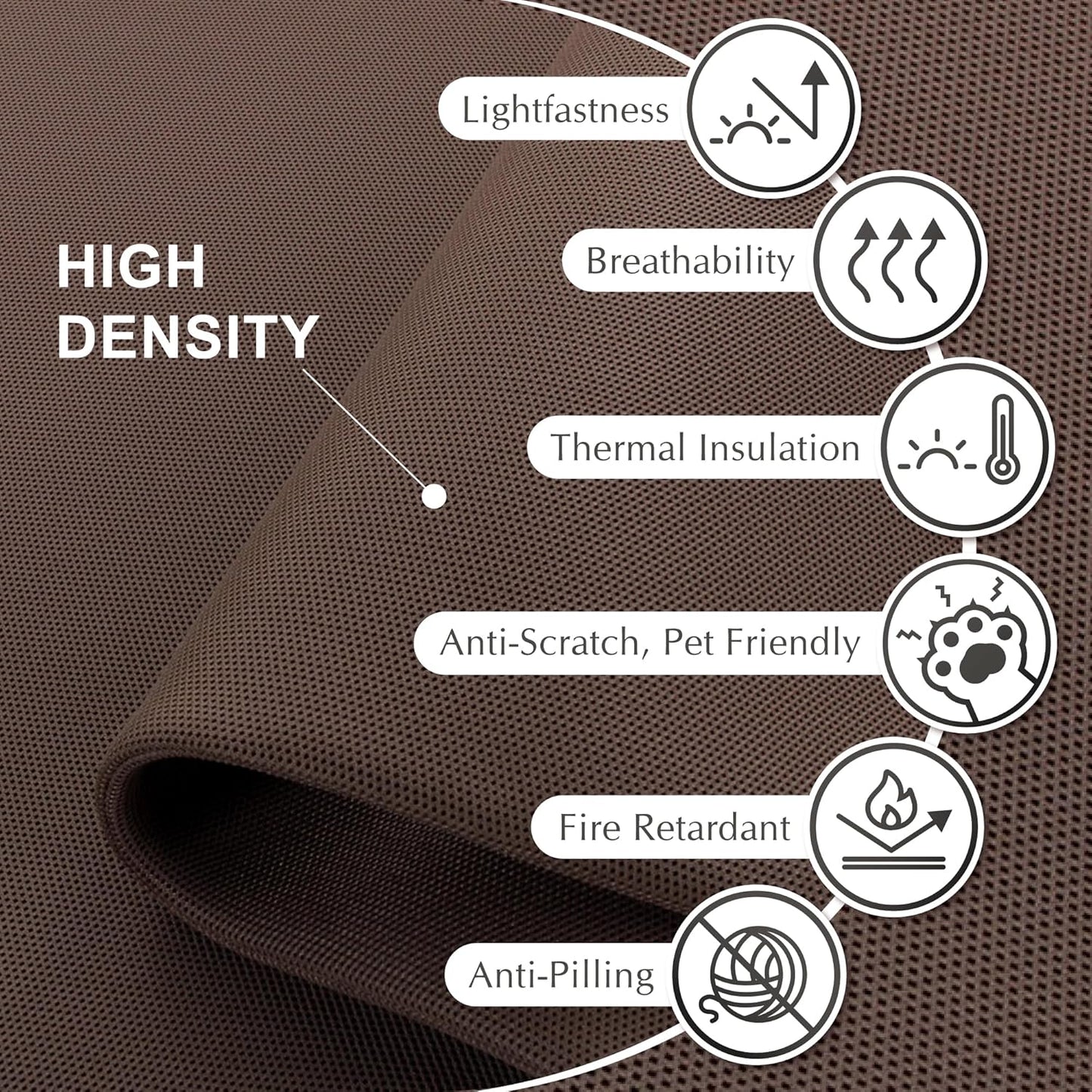 DECOLAB Standing Room Partition, Portable Divider Panel Wall for Home, Office, Classroom, Studio, Bedroom, Dressing Room, Scratch Resistance, 29"x65" Caramel