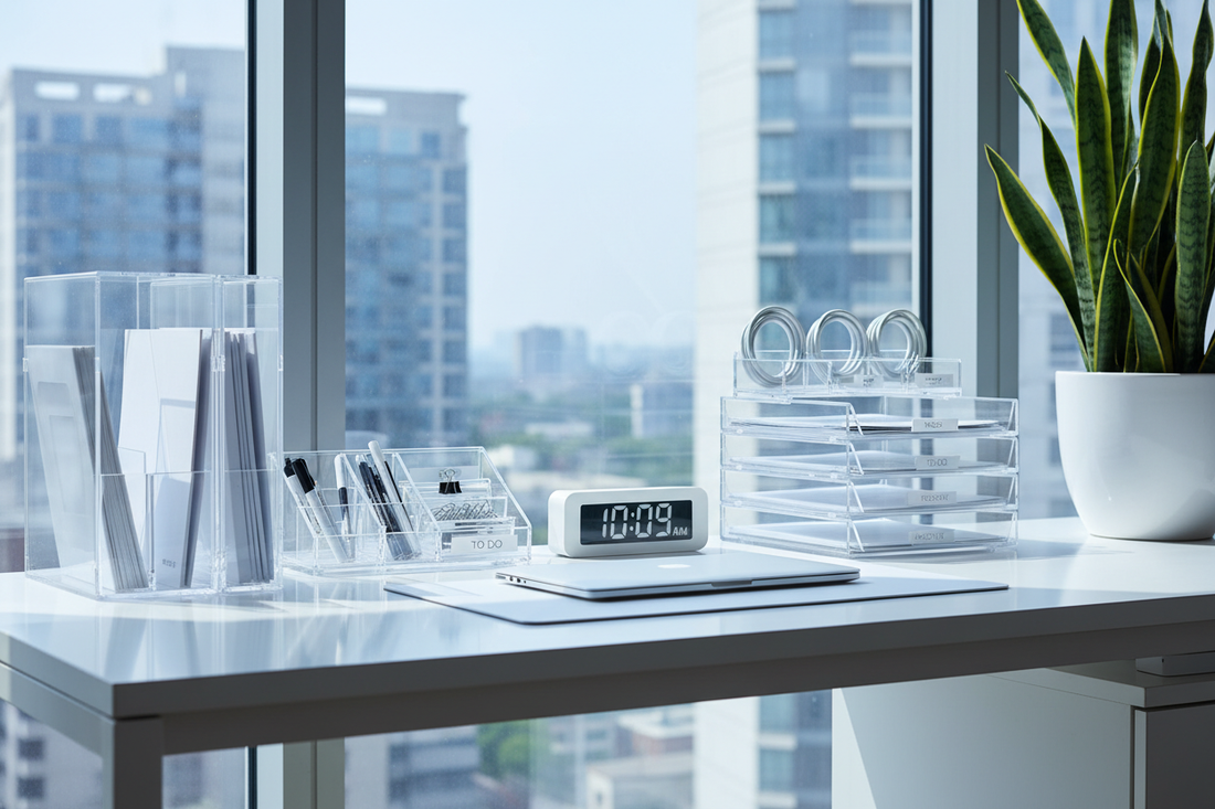 Smart Desk Organization Tips for Busy Workdays - Everyday Office