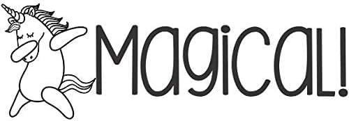 Custom Self-Inking Custom Stamps | 49 Designs | Fun Phrases | Grading Made Easy | Classroom, Library Book Stamps (Magical, Xtra Wide)