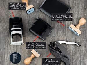 Custom Personalized Book Stamp or Self Inking from The Library of Ex Libris Stamper Name Stamps for Books Bookplate Book Lovers (Self Inking Stamp 1 Piece)