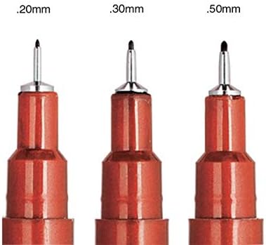 Waterproof Technical Pens - Professional Waterproof Technical Pen, Rich Blank Ink, Acid-Free, Light Fast, for Sketching, Drawing, CAlligraphy, & More! - [Single - 0.30mm]