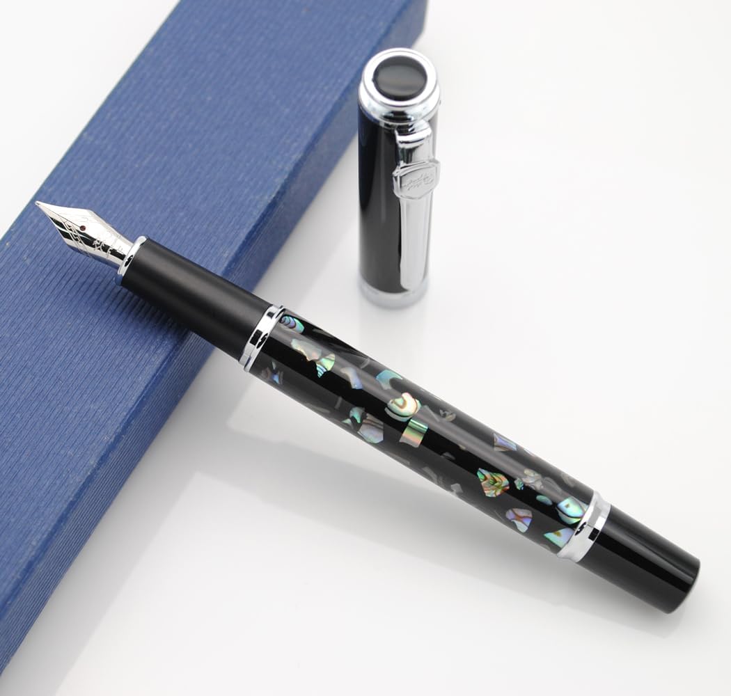 JINHAO 8802 Fountain Pen F Nib (Shell Carving - 2)