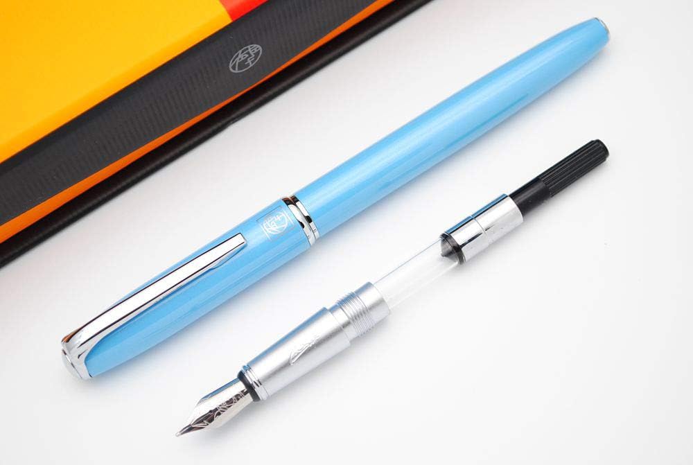 czxwyst Picasso 916 Malage Fountain Pen M Nib Original Box (Light Blue)