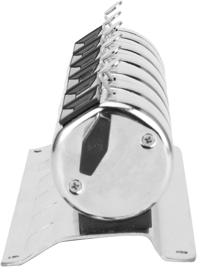 0 to 9999 Manual Tally Counter Metal Mechanical Counter 4Digit Conjoined 6 Units Pitch Click Counter