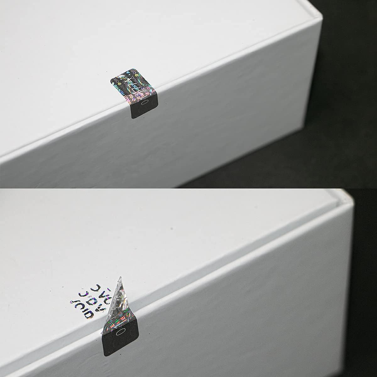 dose not apply 580 Pcs 0.787x0.39 in High Security Tamper Evident Seal Warranty Void Original Genuine Authentic Hologram Label/Stickers/Unique Sequential Serial Numbering Tamper Proof Sticker, Silver