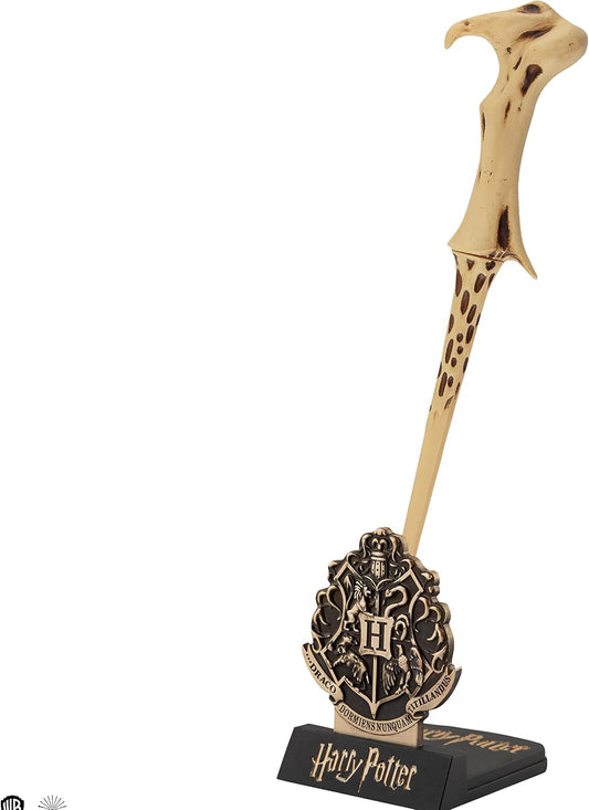 Cinereplicas Harry Potter - Voldemort Wand Pen with Stand & Lenticular Bookmark - Official License