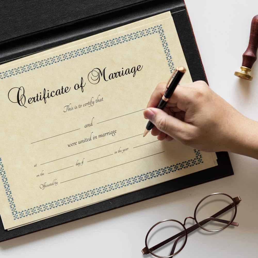 120 Sheets Parchment Paper for Certificates, 8.5" x 11", 100 GSM Double-Sided Stationery Paper for Resumes & Diplomas, Printer-Friendly (Ivory)