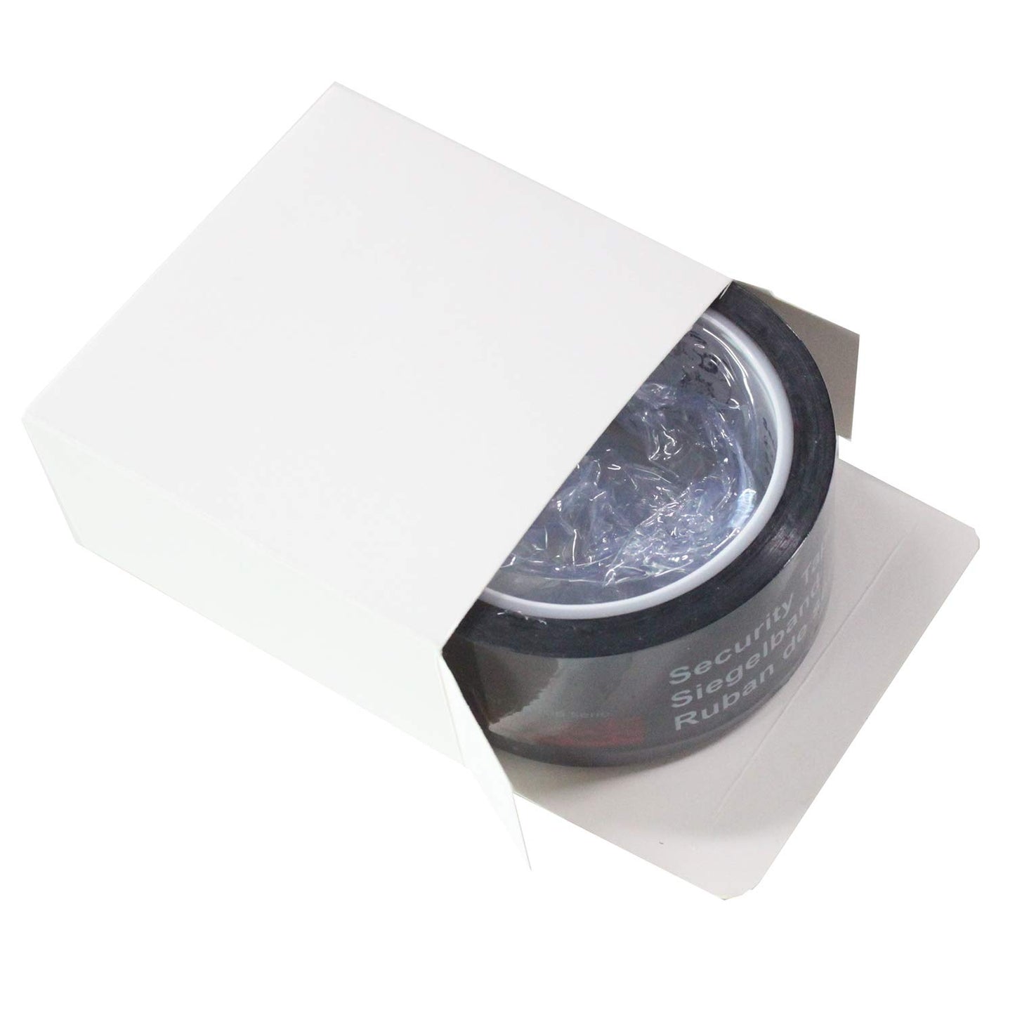 1 Roll Precut Serial Numbered Tri-Color Tamper Resistant Security Void Tape (45mm x 50m/roll, 100% Total Transfer, Ultra-Thick Void Film)