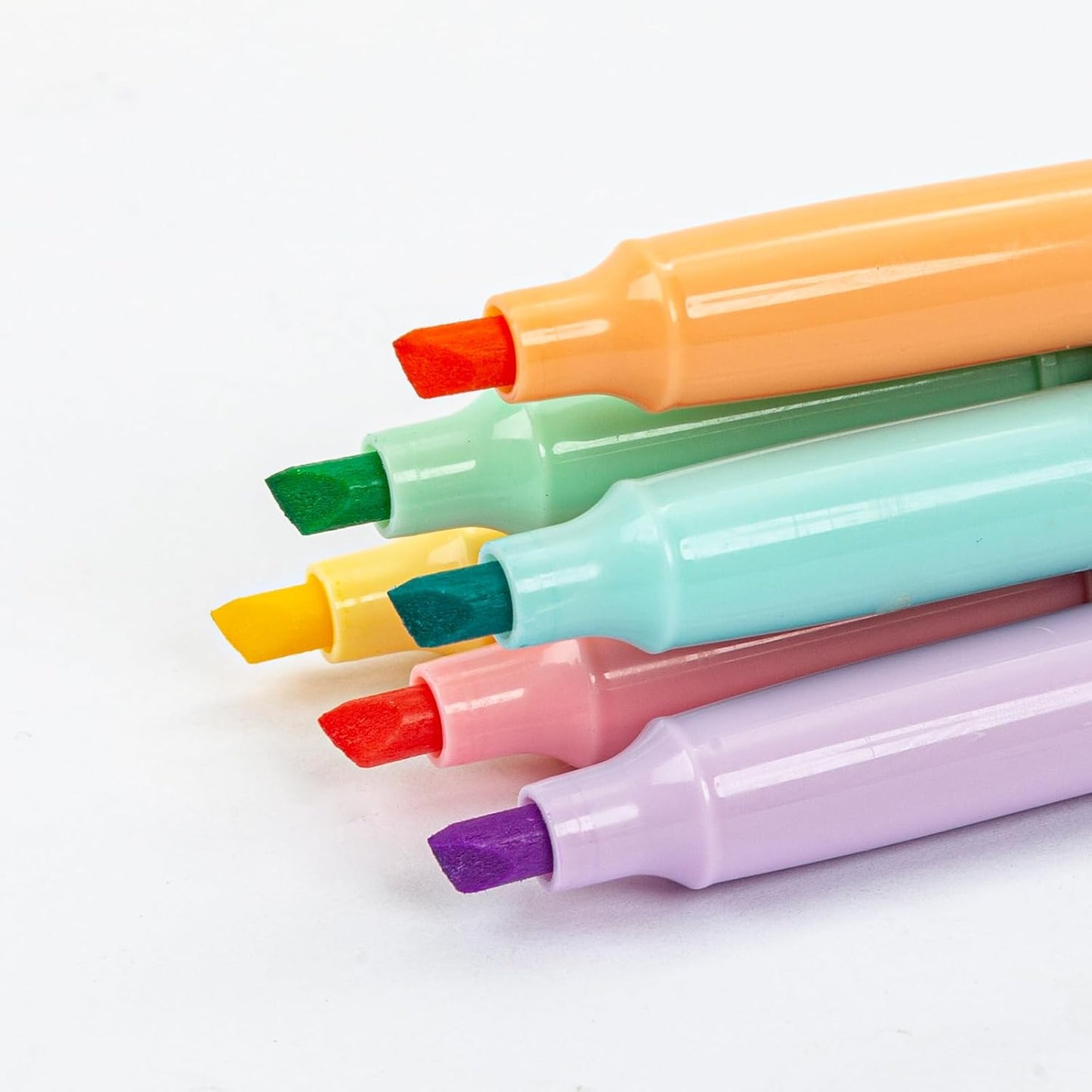 AIHAO Pastel Highlighters, Assorted Color, Chisel Tip Marker Pen, 12Pack, No Bleed, Aesthetic Cute Highlighter, Ideal for School Office Supplies.