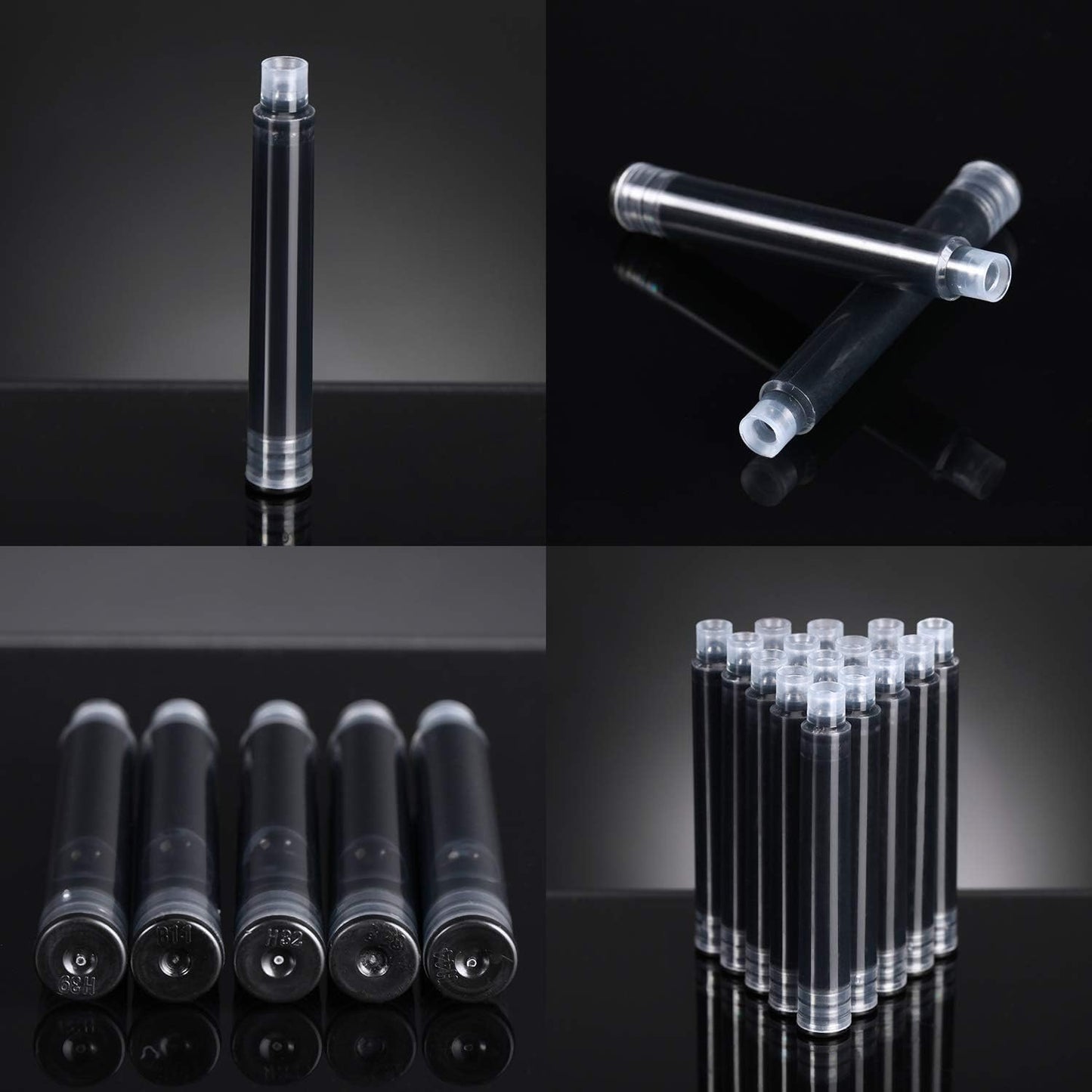 Outus 120 Pcs 3.4 mm Fountain Pen Ink Cartridges Fountain Pen Refills