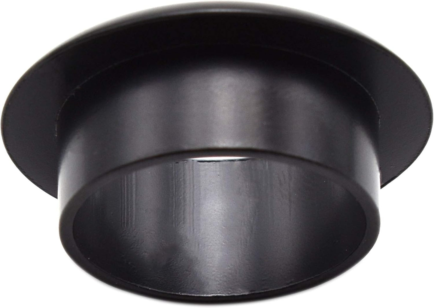 1 Inch(25mm) Zinc Alloy Desk Hole Cover Grommets Black Wire Cord Cable Organizer for Computer Desk Cabinet