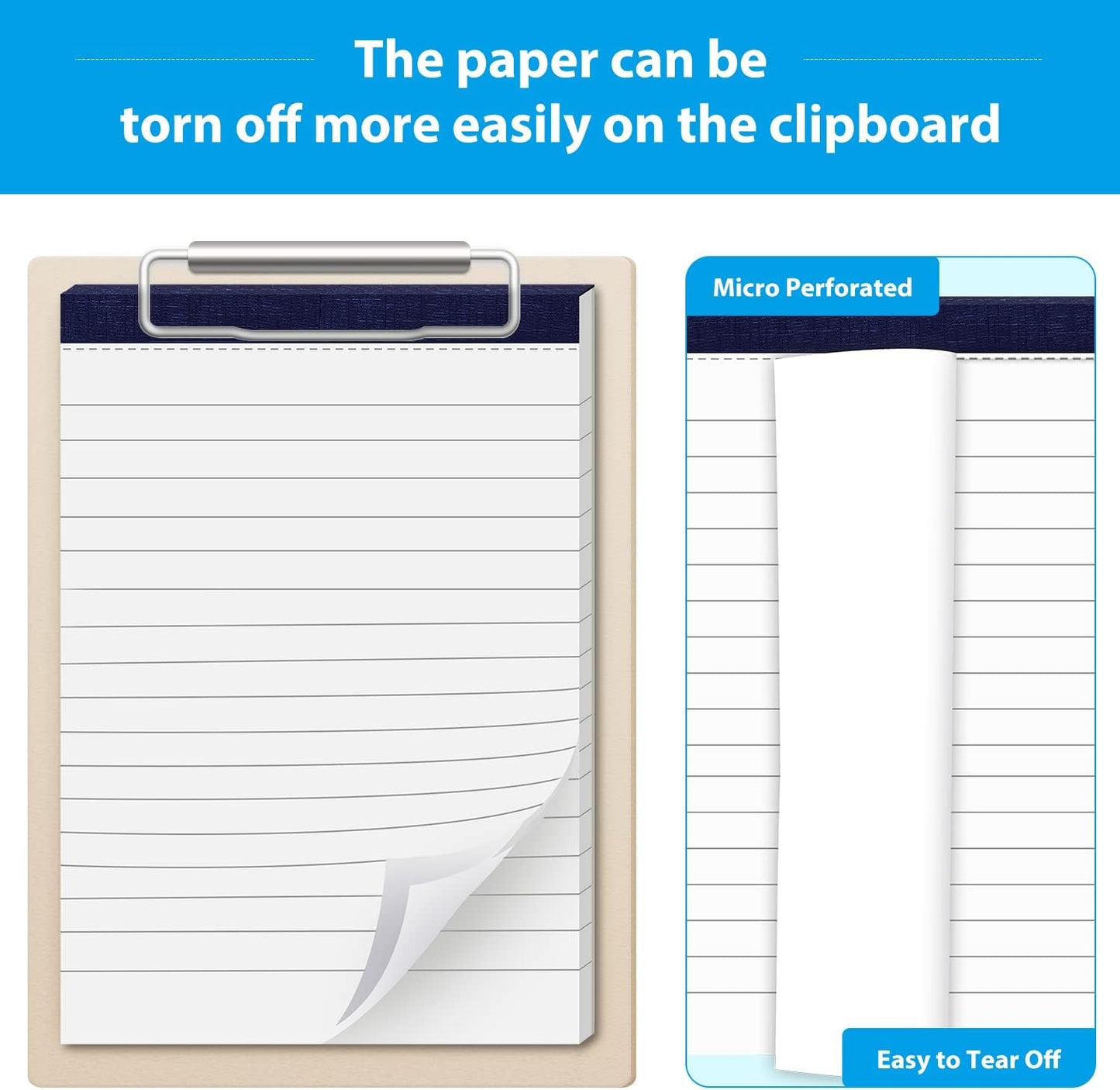 12 Pack Note Pads 4x6 Inch Small Lined Writing Memo Pads Refills Easy Tear no Rip Writing Pads with 30 Sheets Each Pad Narrow Ruled Mini Pocket Notebook Daily Planning and Organization of Work White