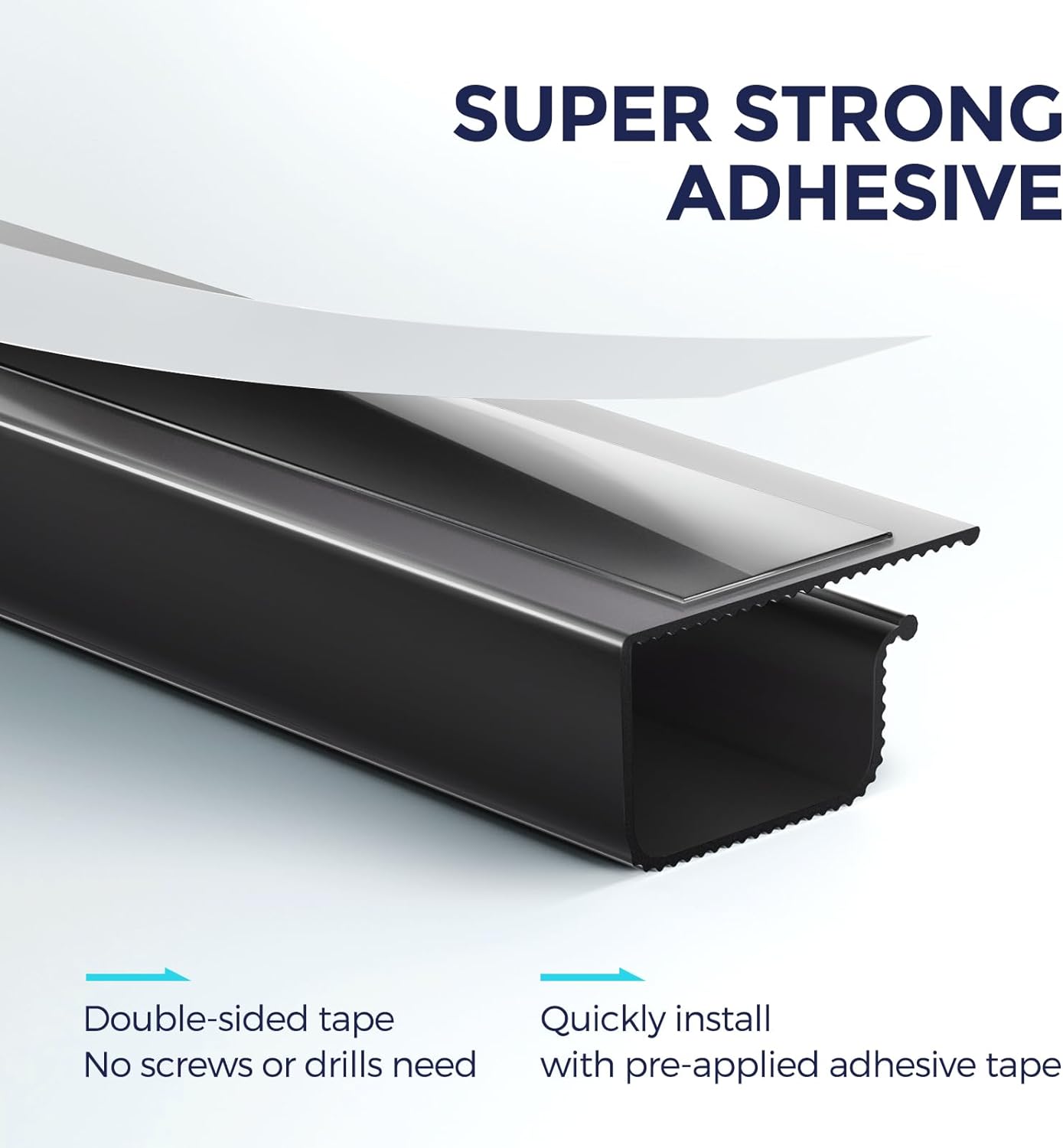 Delamu 2 Pack Safe & Tidy Cable Management Solution - Protect Kids & Pets with Home & Office Cable Management Under Desk,Cable Organizer, Cable Management Kit,Cord Organizer for Desk, 15.7inX2