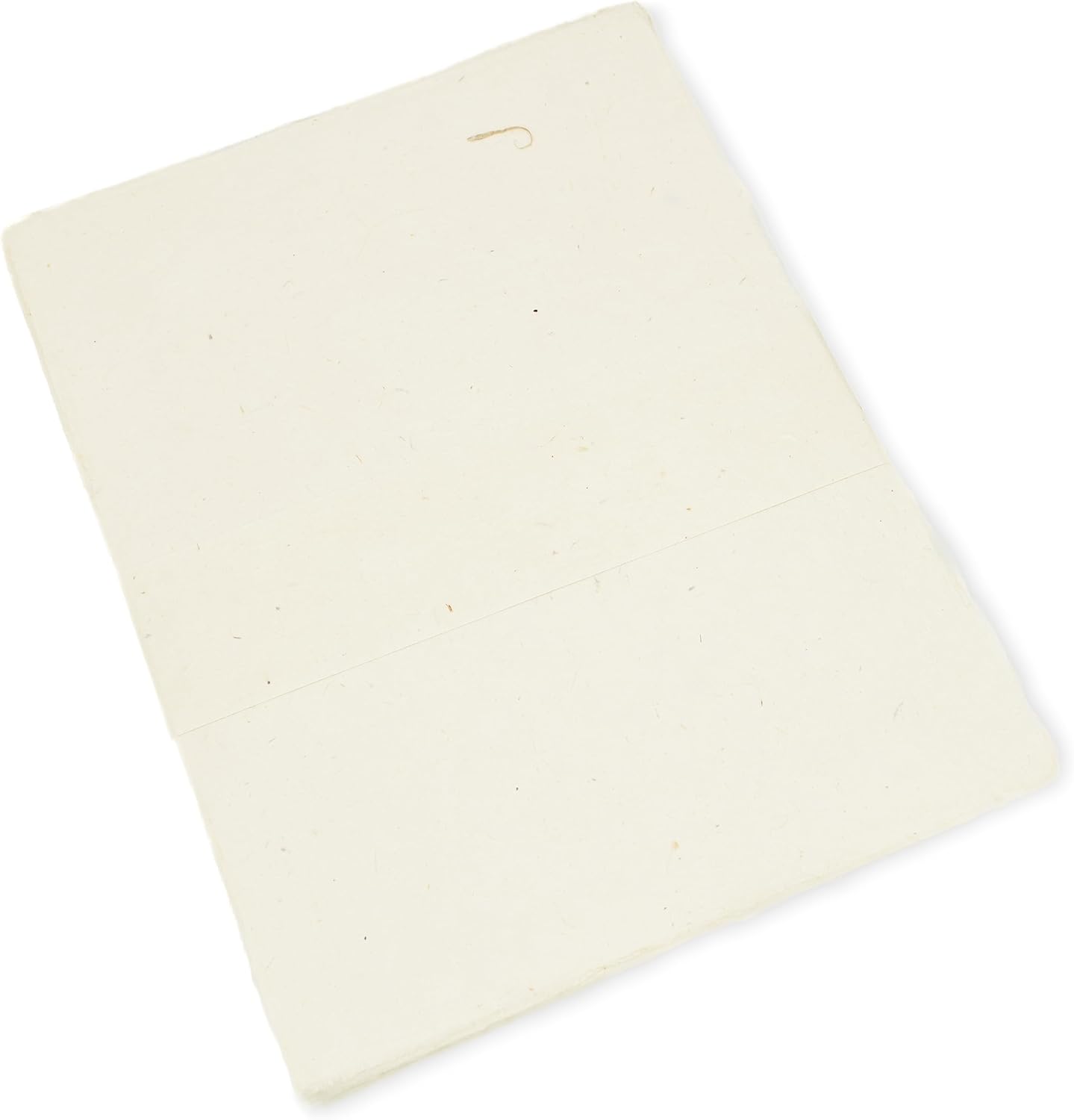 Handmade Lokta Laser and Inkjet Printer Paper with Deckle Edge 8.5x11 Inch Vintage Decorative Specialty Printing Paper (25 Sheets, Natural)