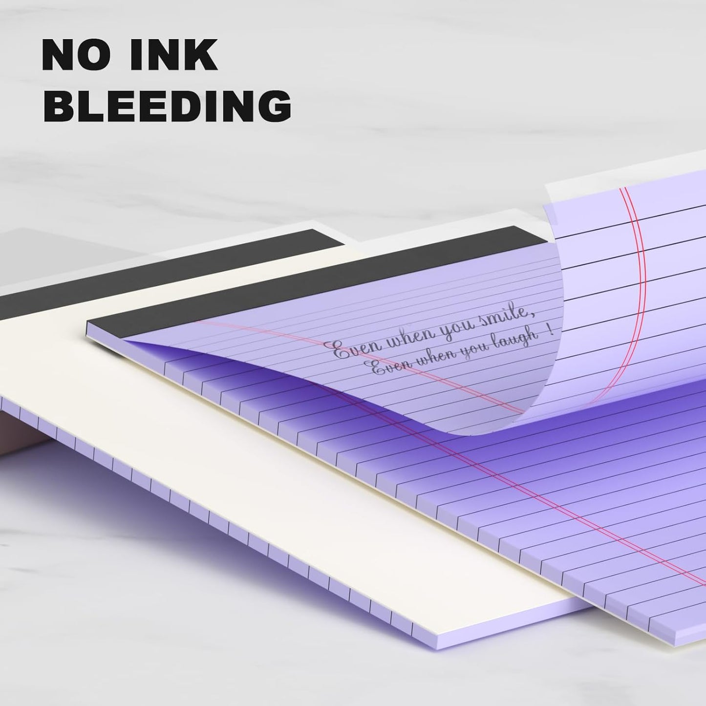 12pcs Small Legal Pads 5x8 Colored Note Pads Paper College Ruled Notepad Clear Print Writing Pads 5 x 8 Legal Pads Perforated Narrow Ruled Pads of Paper (Multicolor)