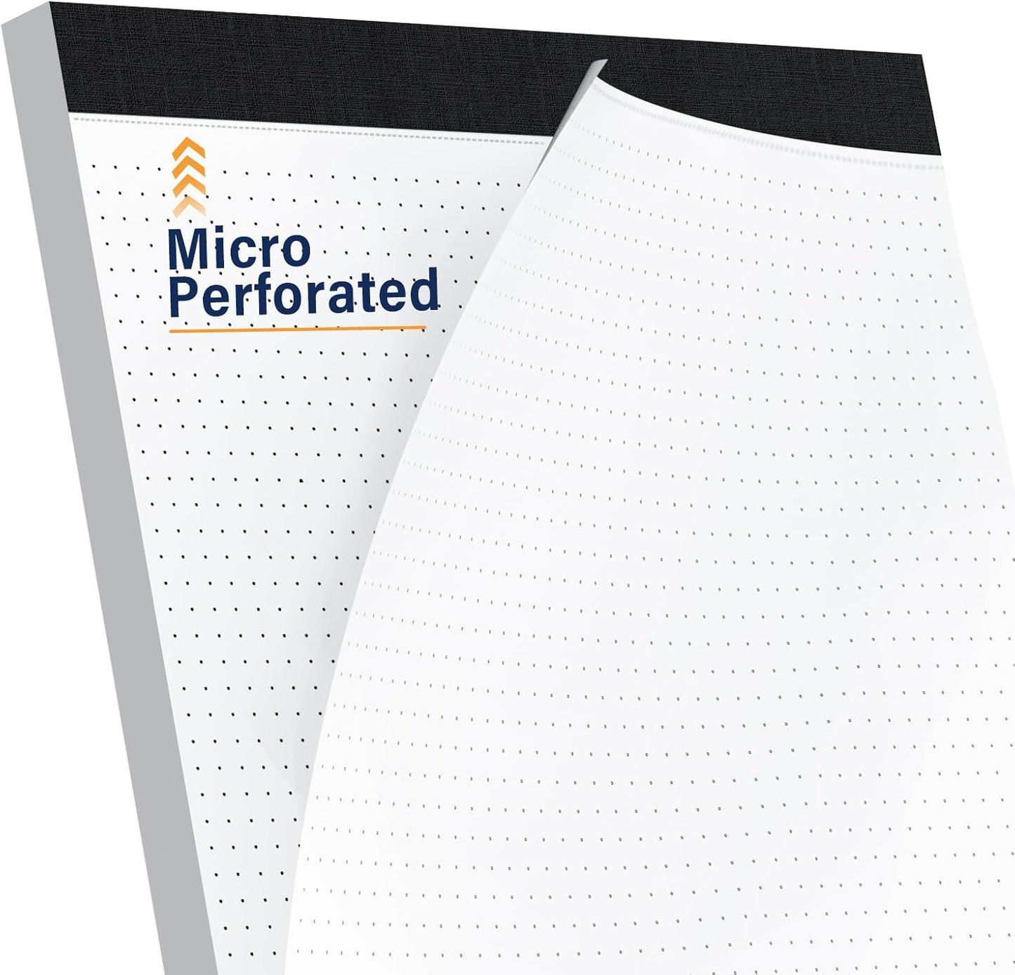Dot Grid Desk Notepad 2 Pack 8.5 x 11 Dot Paper Pad, 30 Sheets per Pad, White, 5x5 (5 Dots per inch), Easy-Tear Perforations, 8.5"x11" Dot Grid Paper Note Pad