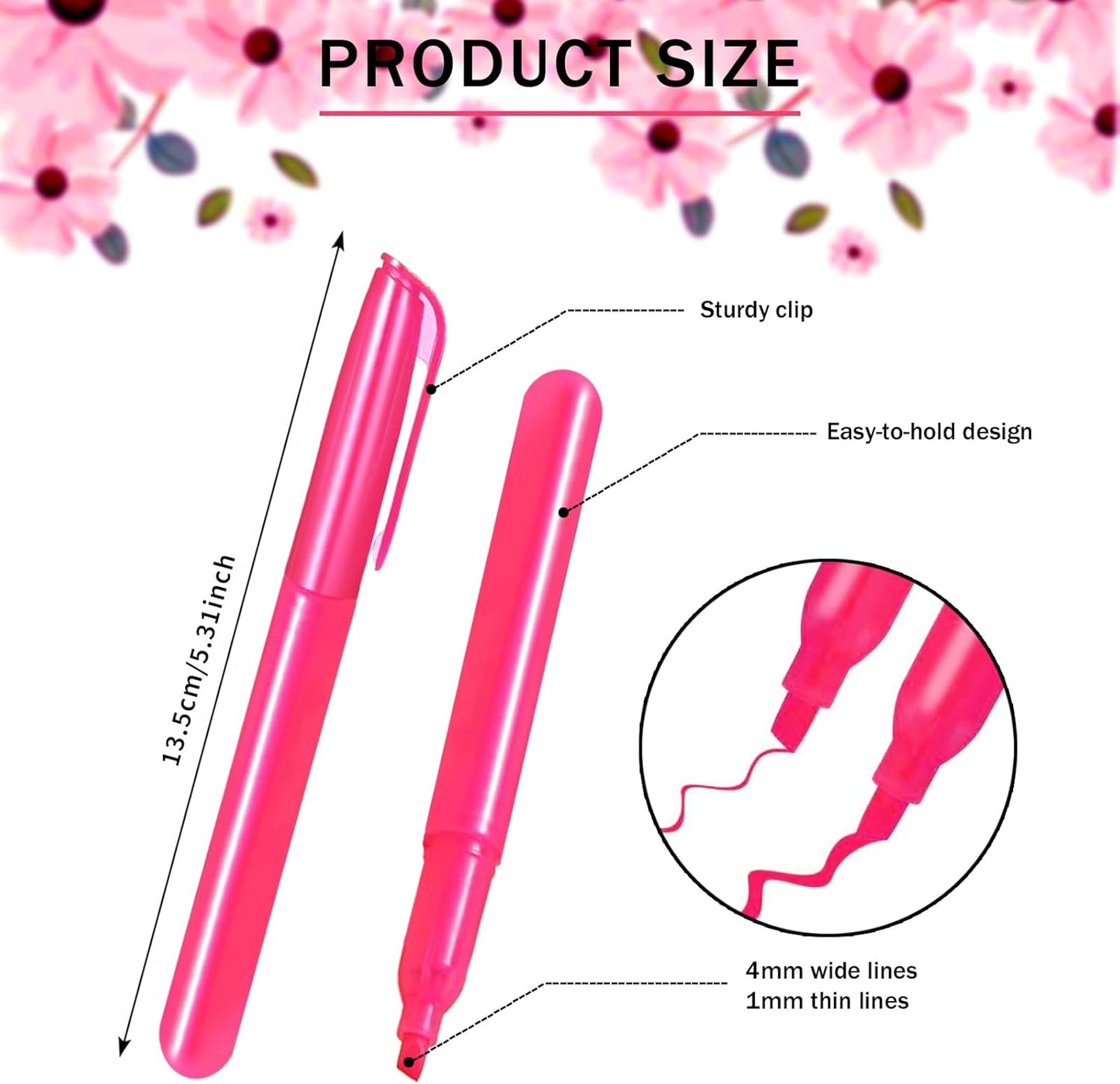 180 Pcs Highlighter Bulk Chisel Tip Multicolor Fluorescent Markers for School Office Classroom Supplies