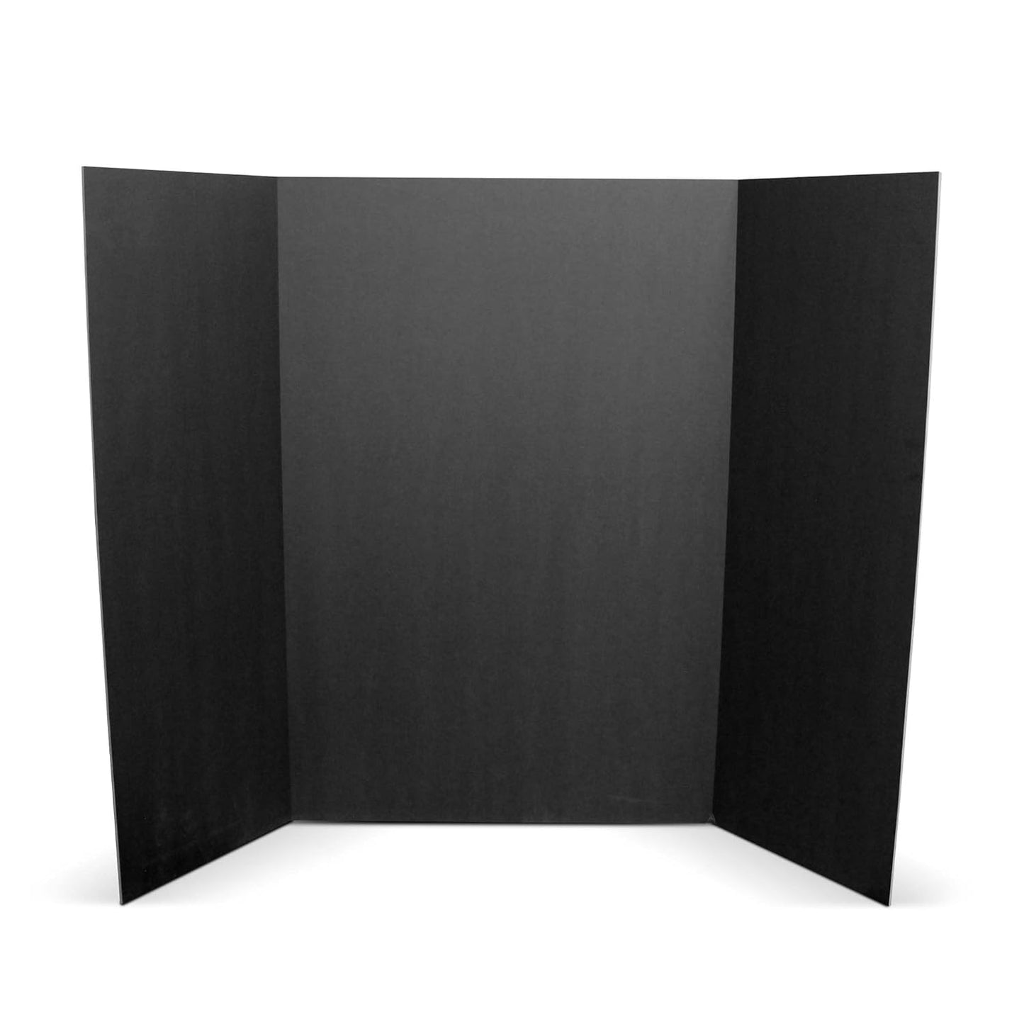 Flipside Products 36” x 48” Foam Project Boards for Presentations, Science Fair, School Projects, Event Displays and Trifold Picture Board - Total Black - 10 Pack