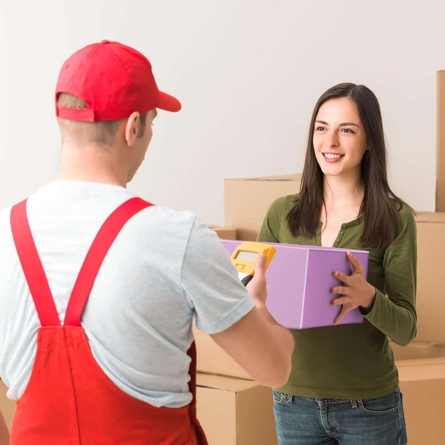 Fuxury 40000 Pcs Large Poly Mailers 19x24 Inch, Waterproof Shipping Bags for Clothing, Strong Adhesive Shipping Envelopes for Small Business Suppliers, Self Seal Mailers Poly Mailing Bags Light Purple