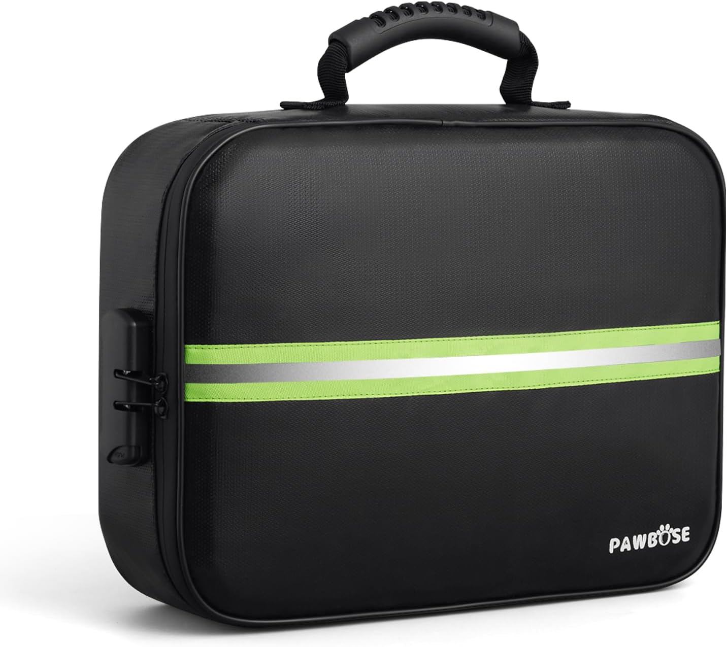 Fireproof Document Bag with Lock, Upgraded Fireproof, Heat Insulated & Waterproof Box for Document,Portable Storage for Home and Travel, Suitable for Document and Laptop