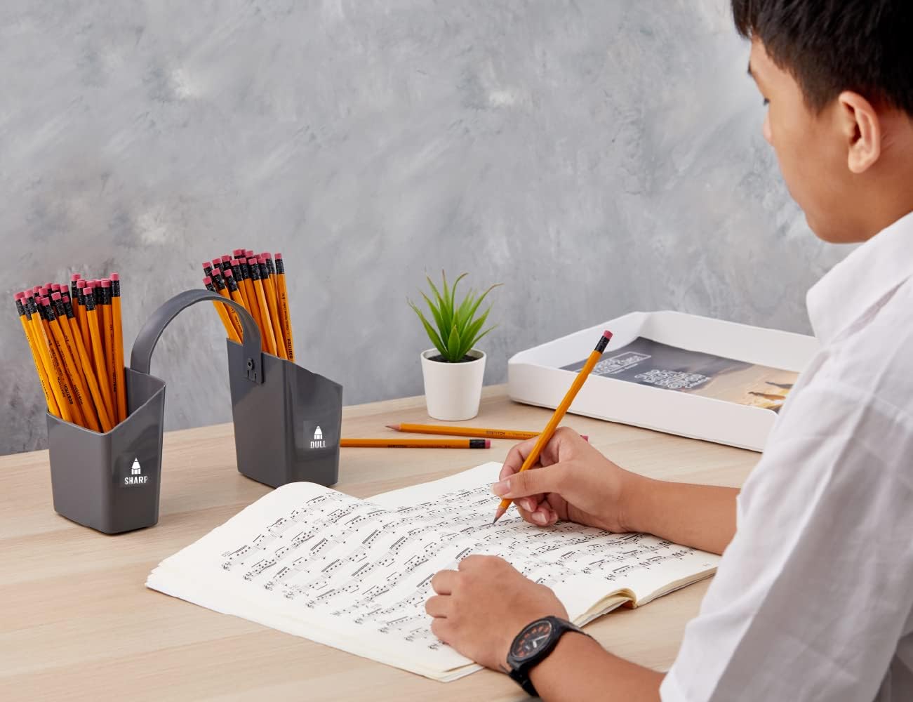 Bostitch Office Premium #2 Pencils, American Cedar Wood, Pre-Sharpened, HB Graphite, 72-Pack