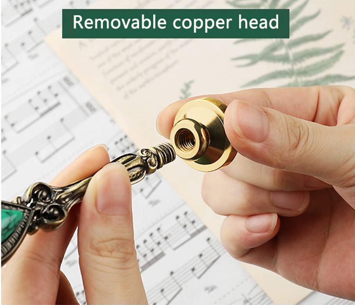 Fancy Letter R Wax Seal Stamp Set, European Style Kit Gift Box, Vintage Personalized for Cards and Invitations