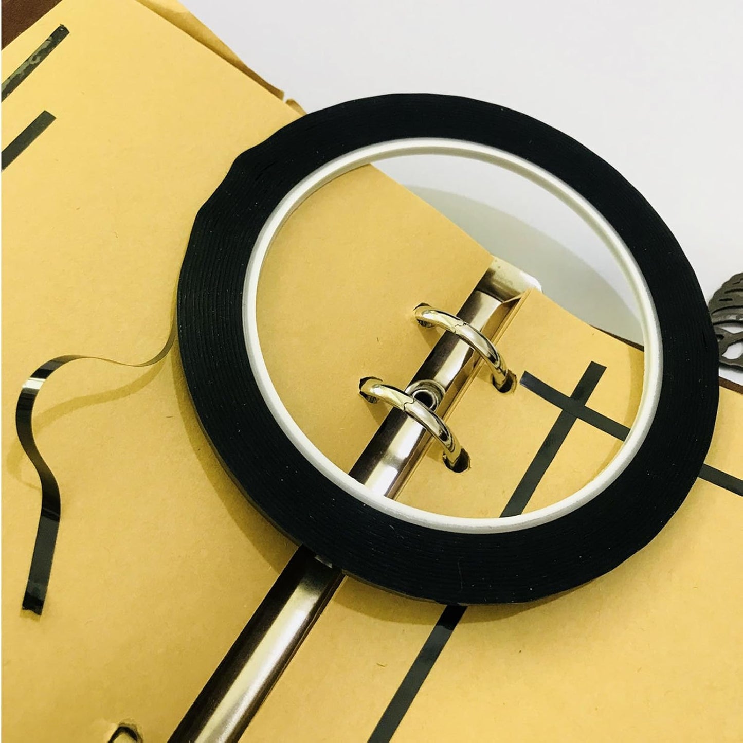 GoProver Set of 6 pcs 3mm 1/8 inch Lightning Width Graphic, 108 Feet Feet Long per Roll