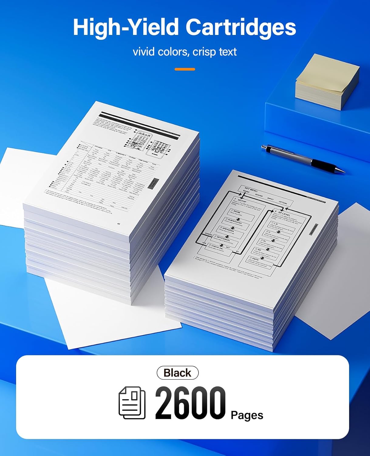 E310 E310dw Toner Cartridge Black 2-Pack High-Yield Replacement for Dell P7RMX PVTHG 593-BBKD Toner Compatible with Dell E310dw E514dw E515dn E515dw E310 E514 E515 Laser Printer Ink All-in-One Copier