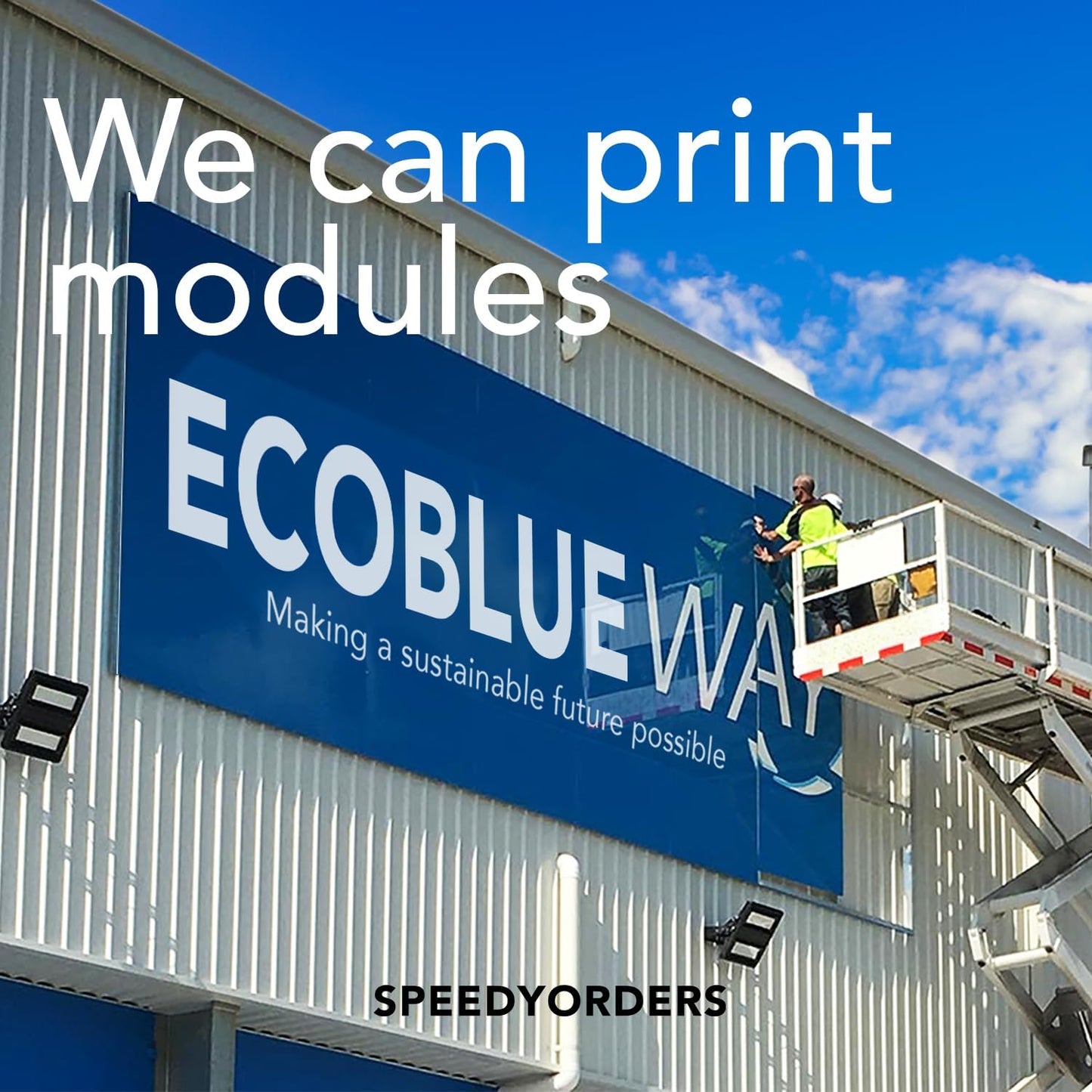 Custom Metal Signs, Personalized Aluminum, Waterproof Business Signs, White Aluminum (Yellow Background, 42x28 In)