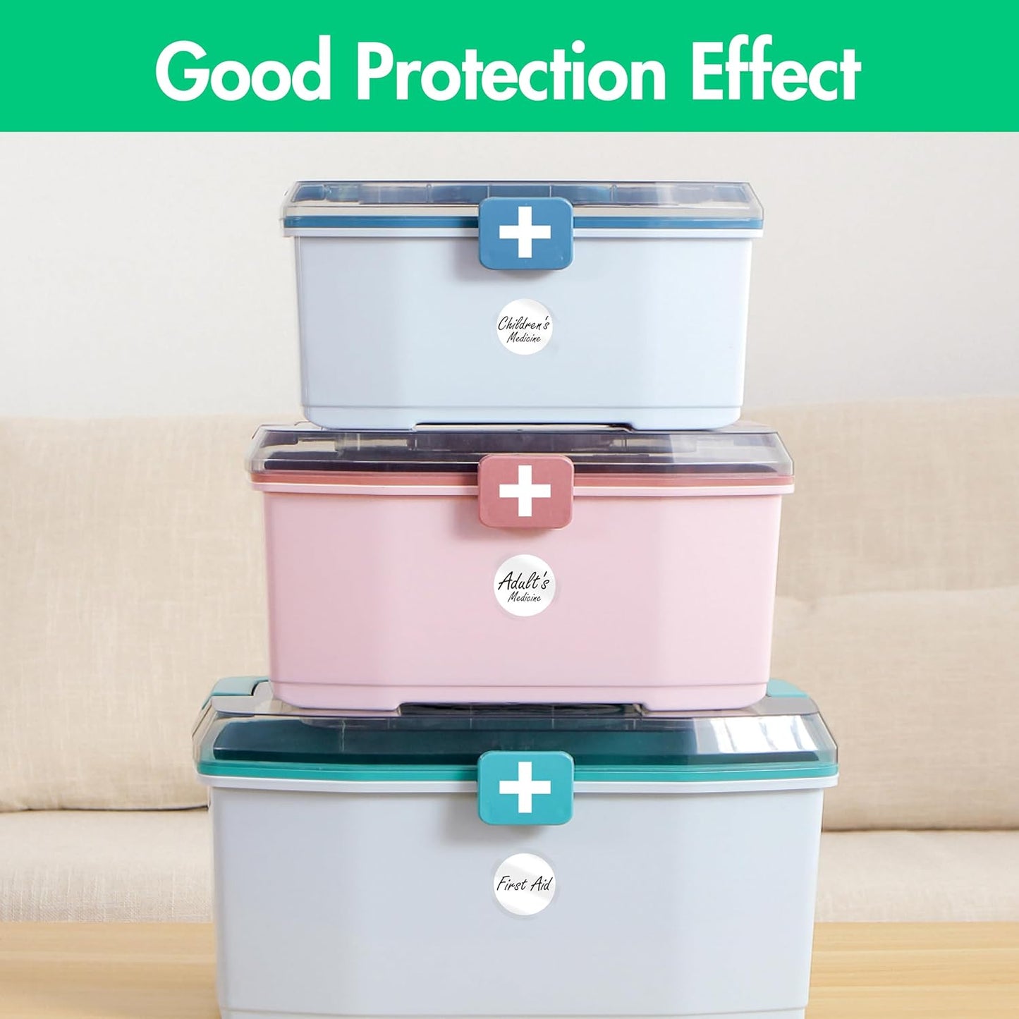 1000 PCS Round Clear Seal Stickers, Transparent Envelope Mail Wafer Seal Self Adhesive Package Circle Label Dots with Perforation Line for Envelopes, Boxes and Gift Packaging (2” in Diameter)