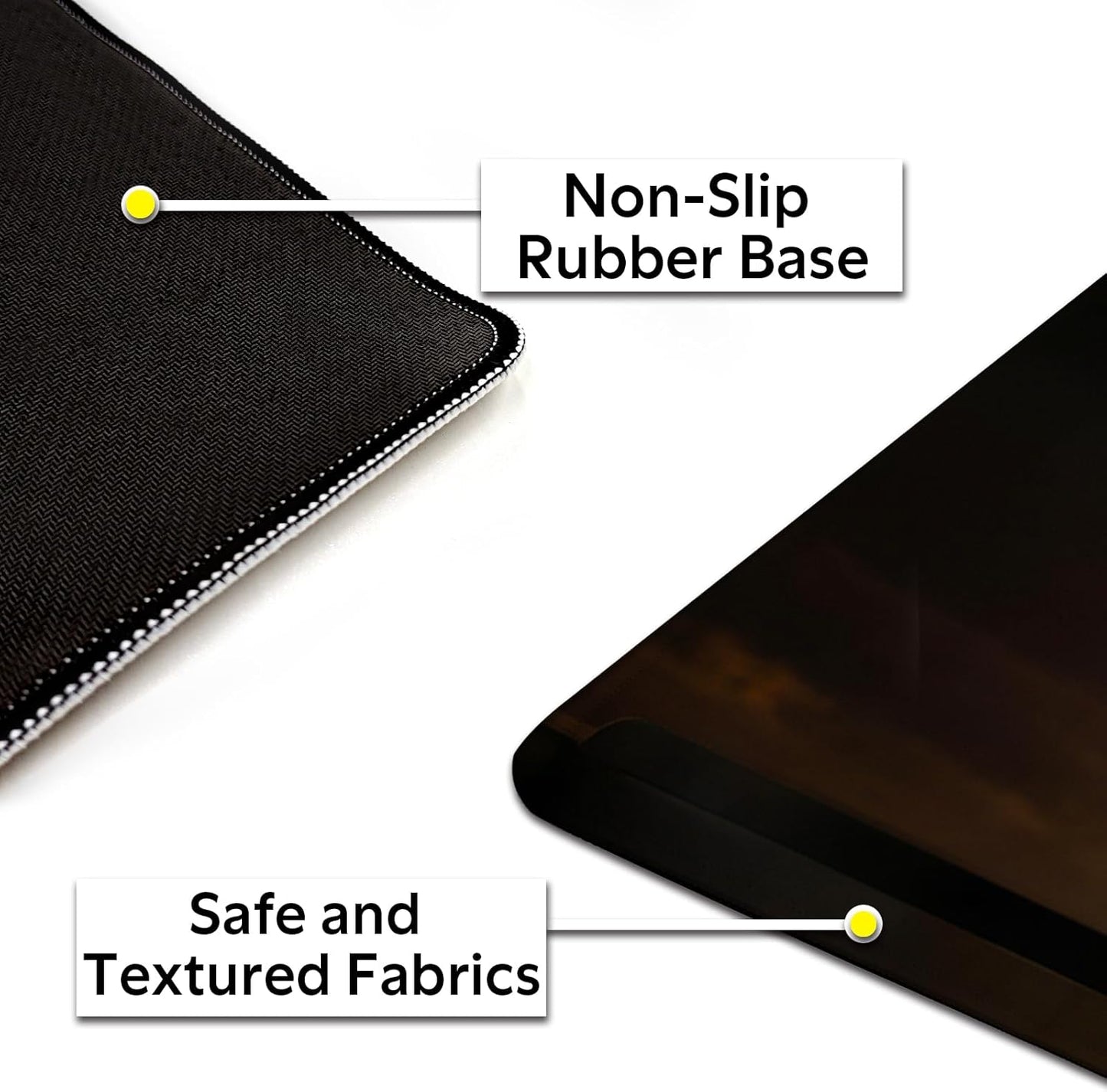 Titanic Funny Cat Mouse Pad with Sunset Scene - Large Non-Slip Desk Mat for Office, PC & Laptop - 31.5"x11.8" x 3mm