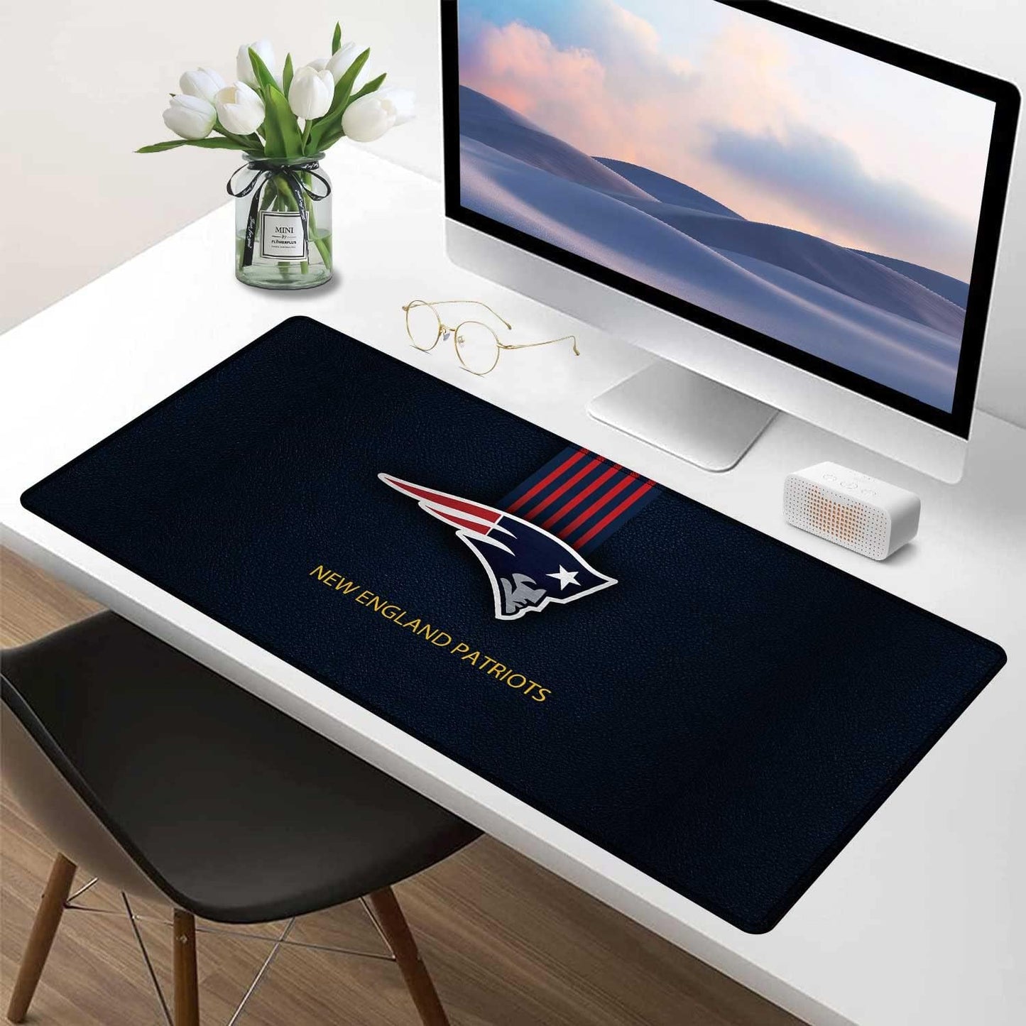 XXL Professional Gaming Mouse Pad, Large Computer Keyboard Mouse Mat Desk Pad with Non-Slip Base and Stitched Edge for Home Office Gaming Work, 31.5x15.7in Extended Mouse Pad Desk Accessories