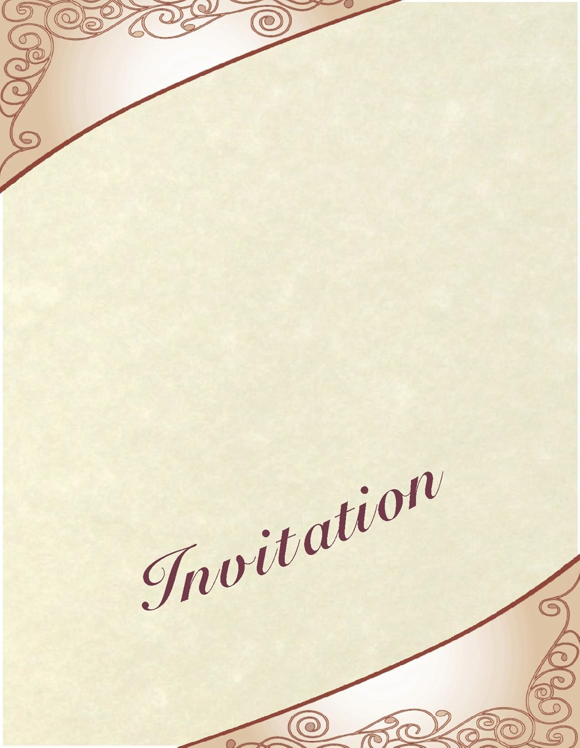 100 White Parchment 65lb Cover Weight Paper - 5.5" X 8.5" (5.5X8.5 Inches) Half Letter | Statement Size - Printable Cardstock Colored Sheets Old Parchment Semblance