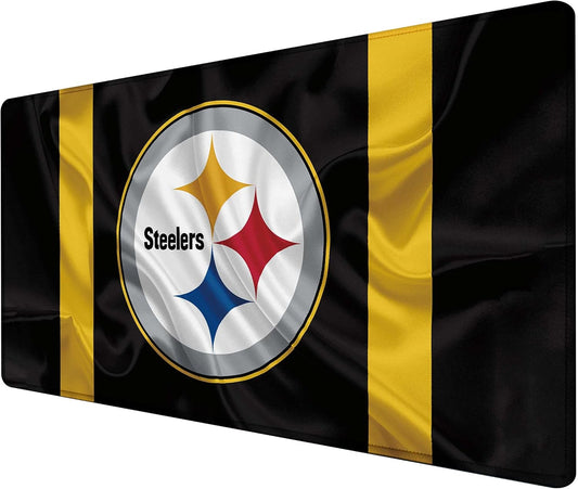 XXL Professional Gaming Mouse Pad, Large Computer Keyboard Mouse Mat Desk Pad with Non-Slip Base and Stitched Edge for Home Office Gaming Work, 31.5x15.7in Extended Mouse Pad Desk Accessories