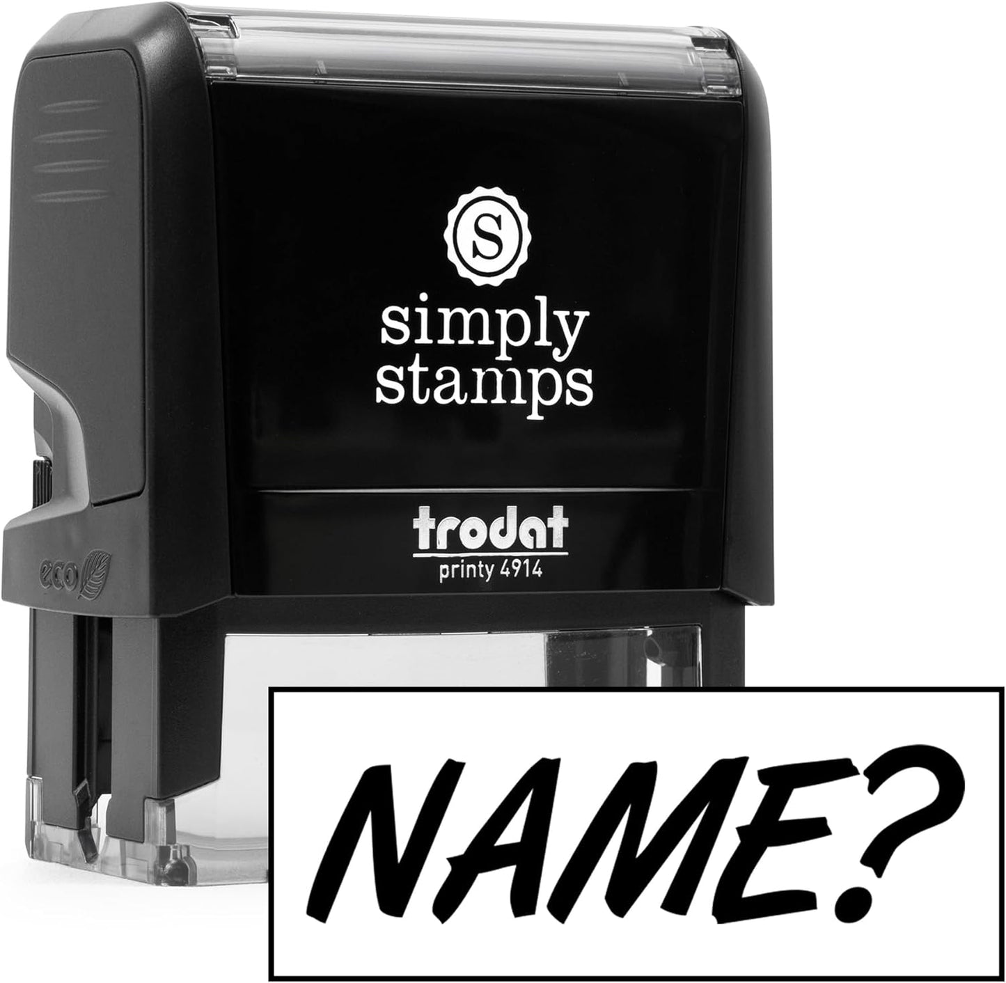 Custom Self-Inking Stamps | 49 Classroom, Library & Grading Designs | Xtra Wide Name Docket