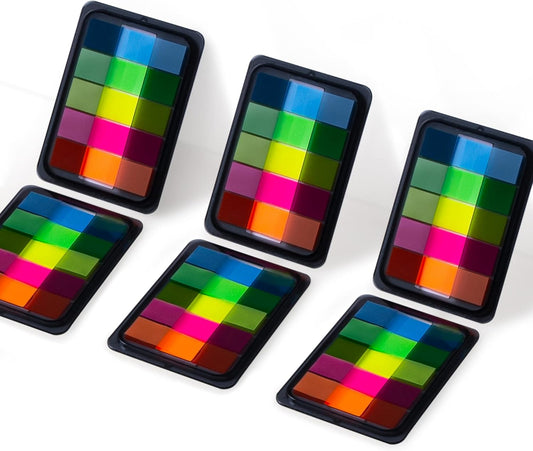 Golcellia 600 Pcs, Transparent Sticky Notes, Page Markers, Book Tabs, Sticky Note Tabs, Sticky Tabs, Page Tabs, Label Stickers, Pop Up Index Tabs, Tabs Flags Stickers