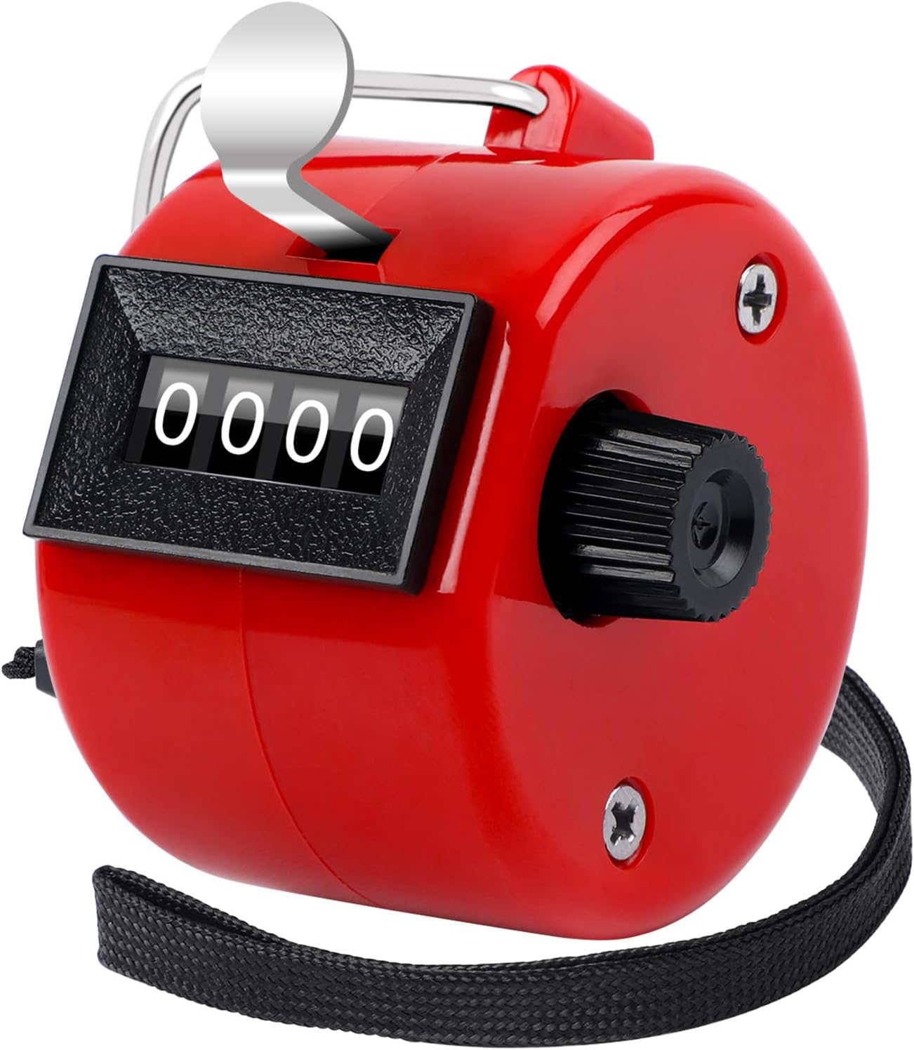 FEBSNOW Handheld Tally Counter Clicker 4 Digital Number Click Counter for School Event Golf Sports Office Stadium