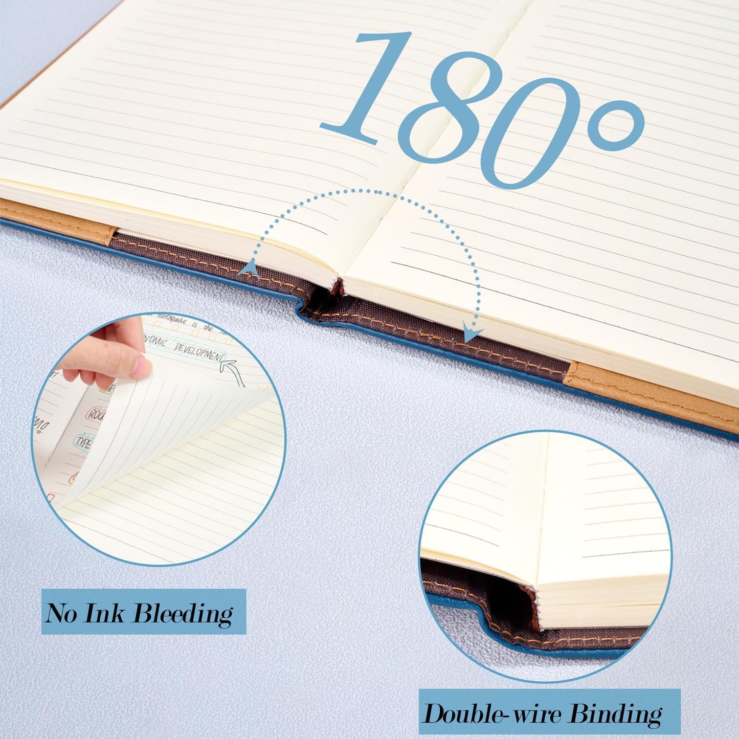 Fanery Sue Tree of Life Refillable Writing Journal for Women&Men Faux Leather Hardcover Notebook A5 College Ruled 200 Lined Pages Lay-Flat Personal Diary with Pen&Magnetic Buckle （Hot Pink