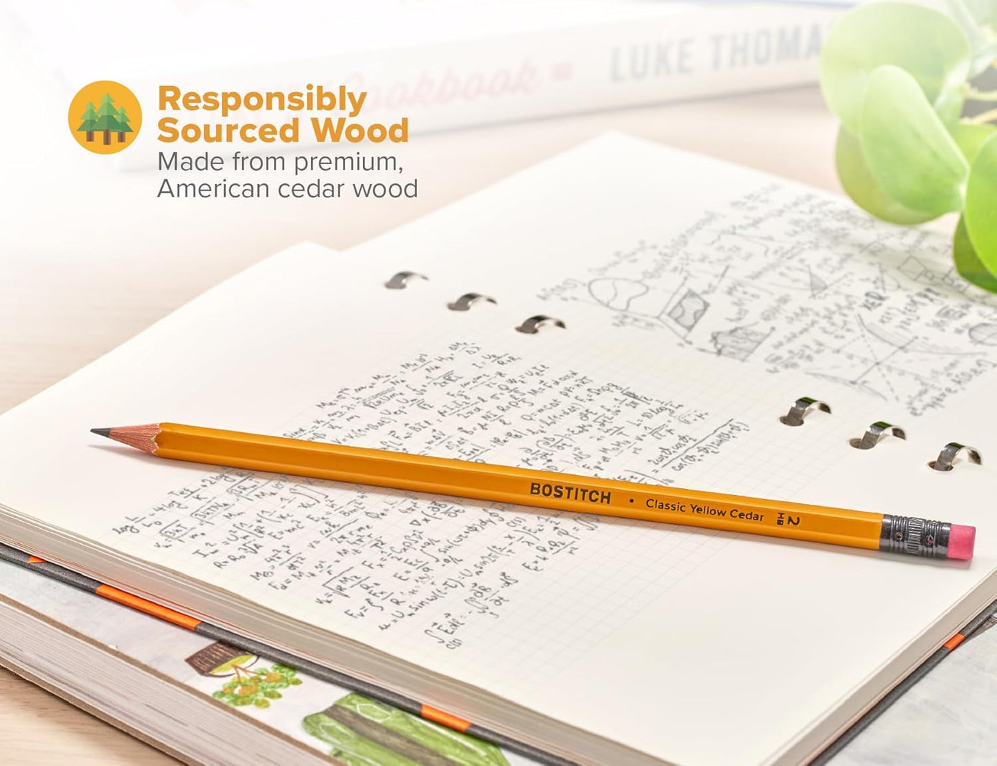 Bostitch Premium American Cedar Pencils, 36 Count