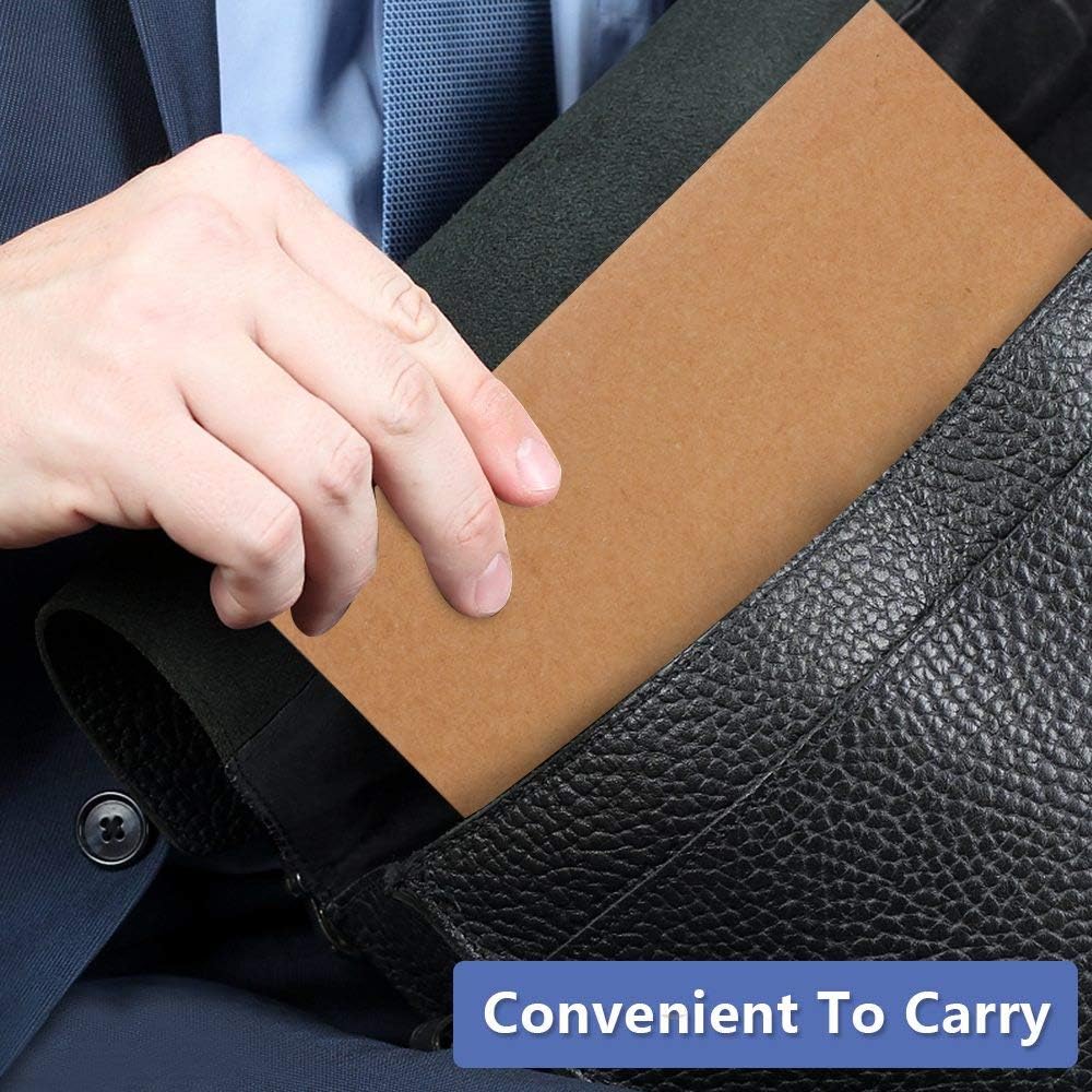 feela 30 Pack Kraft Notebooks, A5 60 Lined Pages Notebooks and Journals for Women Girls Students Making Plans Writing Memos Office School Supplies, 8.3 X 5.5 in