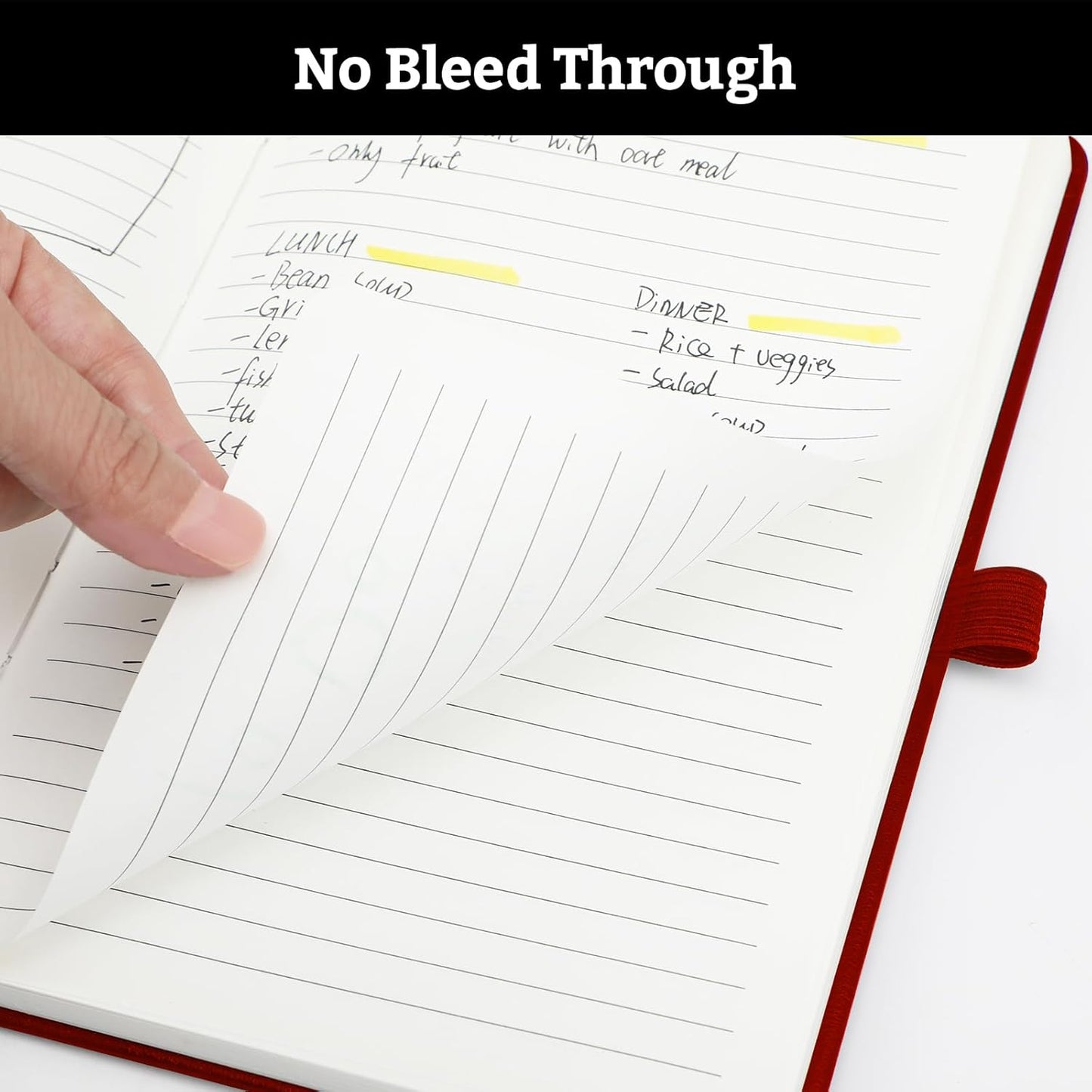 Hardcover Lined Bullet Dotted Journal Notebook, A5 140 192 Pages 100 120Gsm Paper College ruled for School,Work,Travel,and Daily Planning，5.7''*8.3'' (6, Burgundy, A5 Lined)